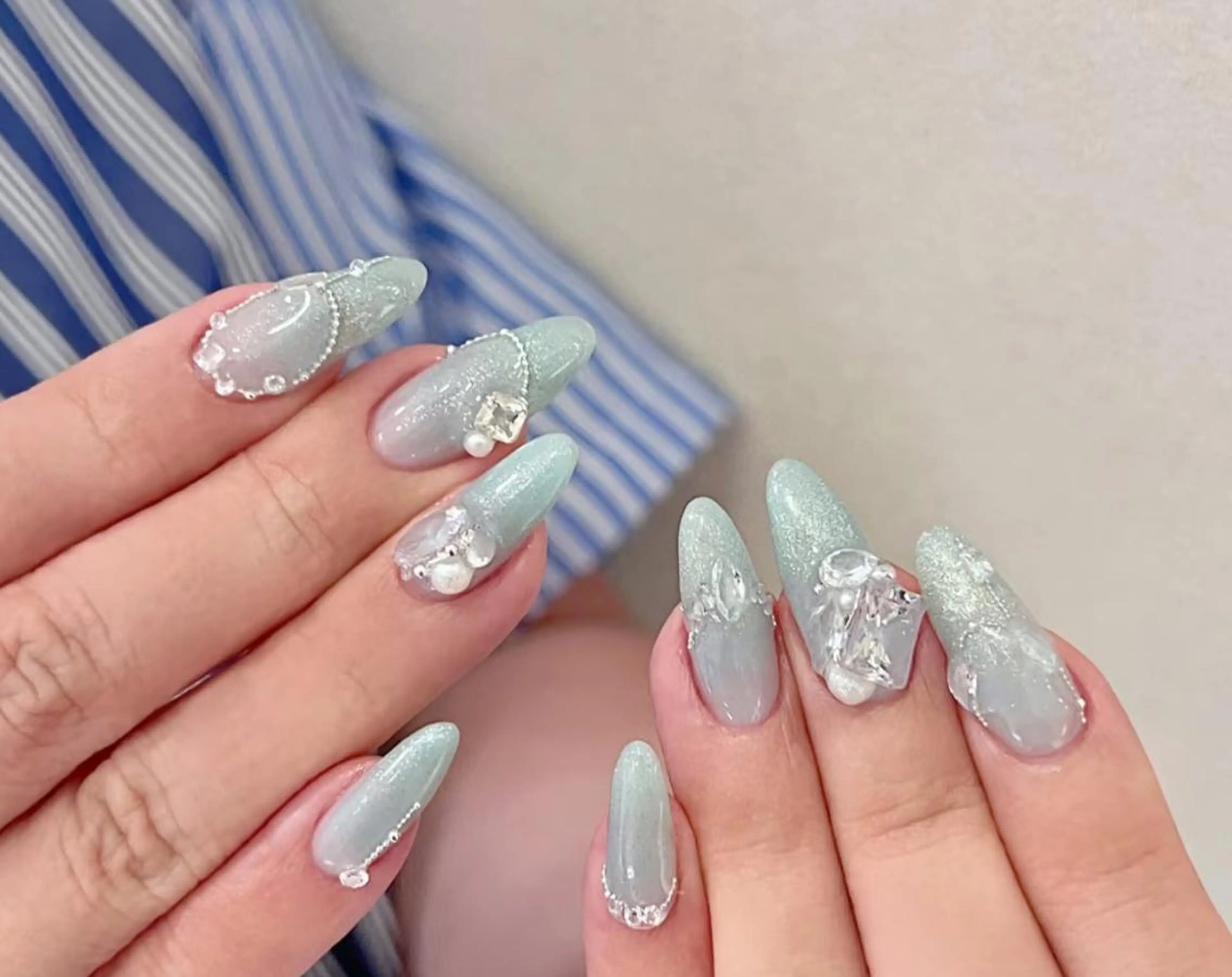 ネイル ハンドネイル ハンドケア 🍑 momo_nailのネイルデザイン