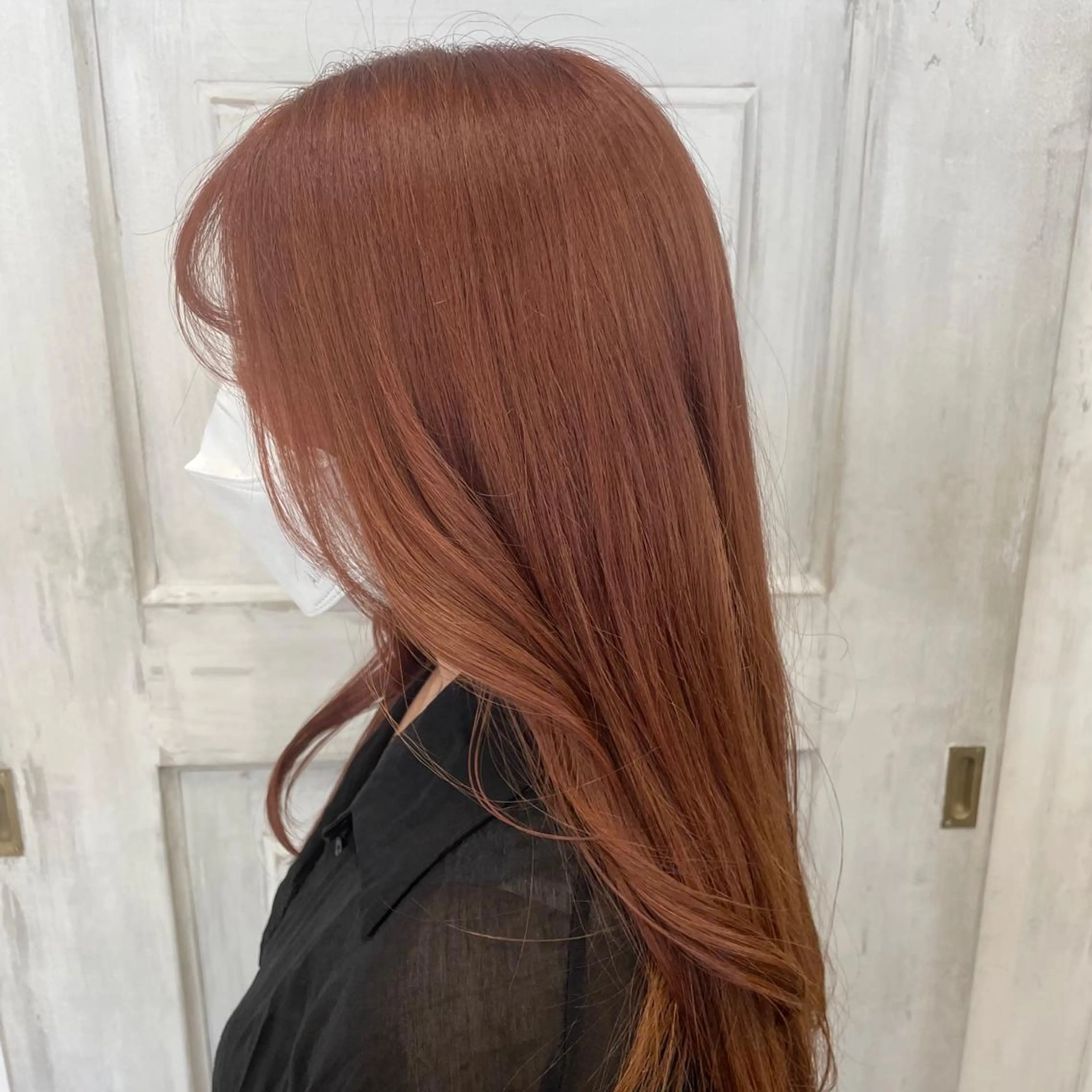 《前髪カット+イルミナカラー》透明感を出して前髪も整えたい方に✂️の写真