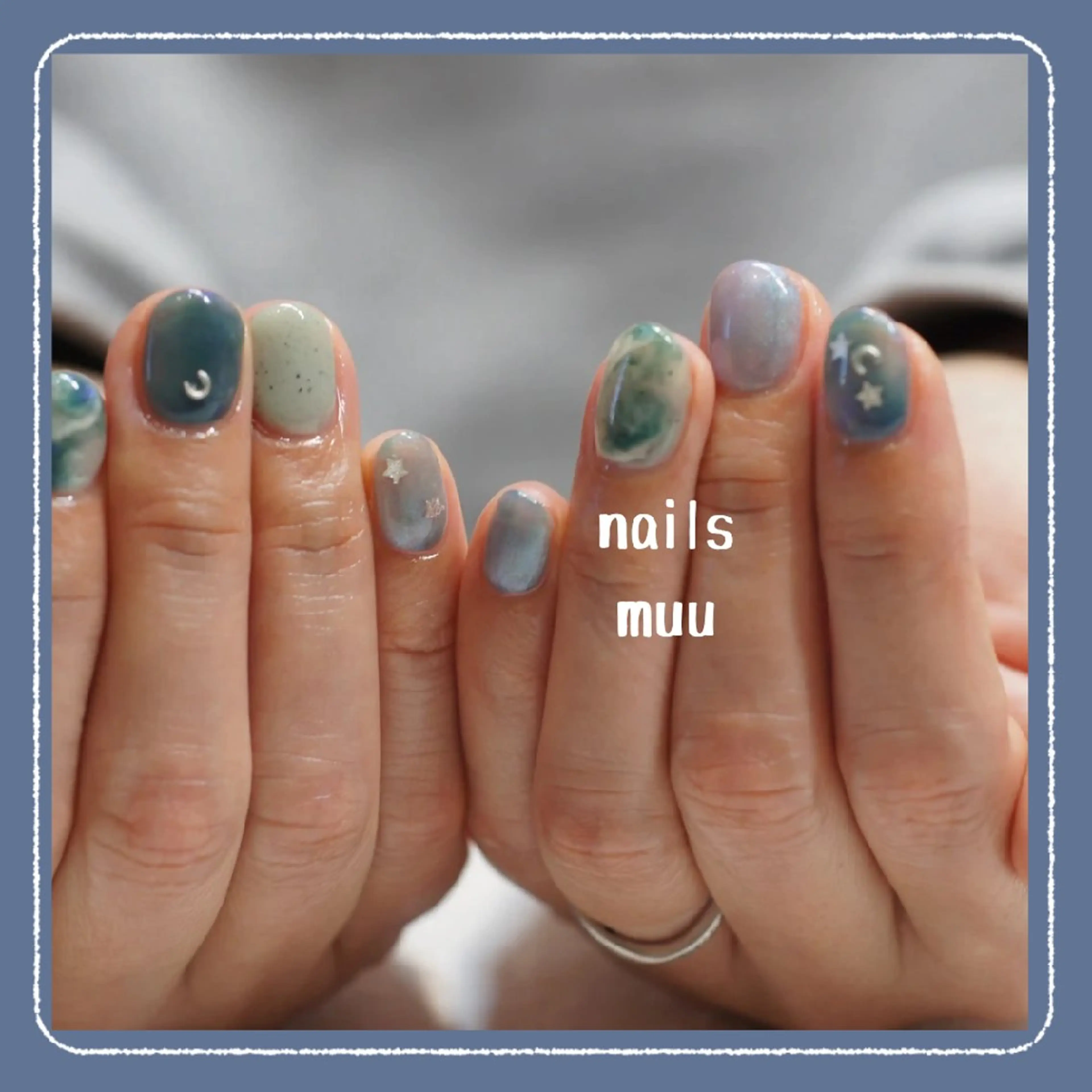 ネイル アートネイル ハンドネイル nails muu まゆのネイルデザイン