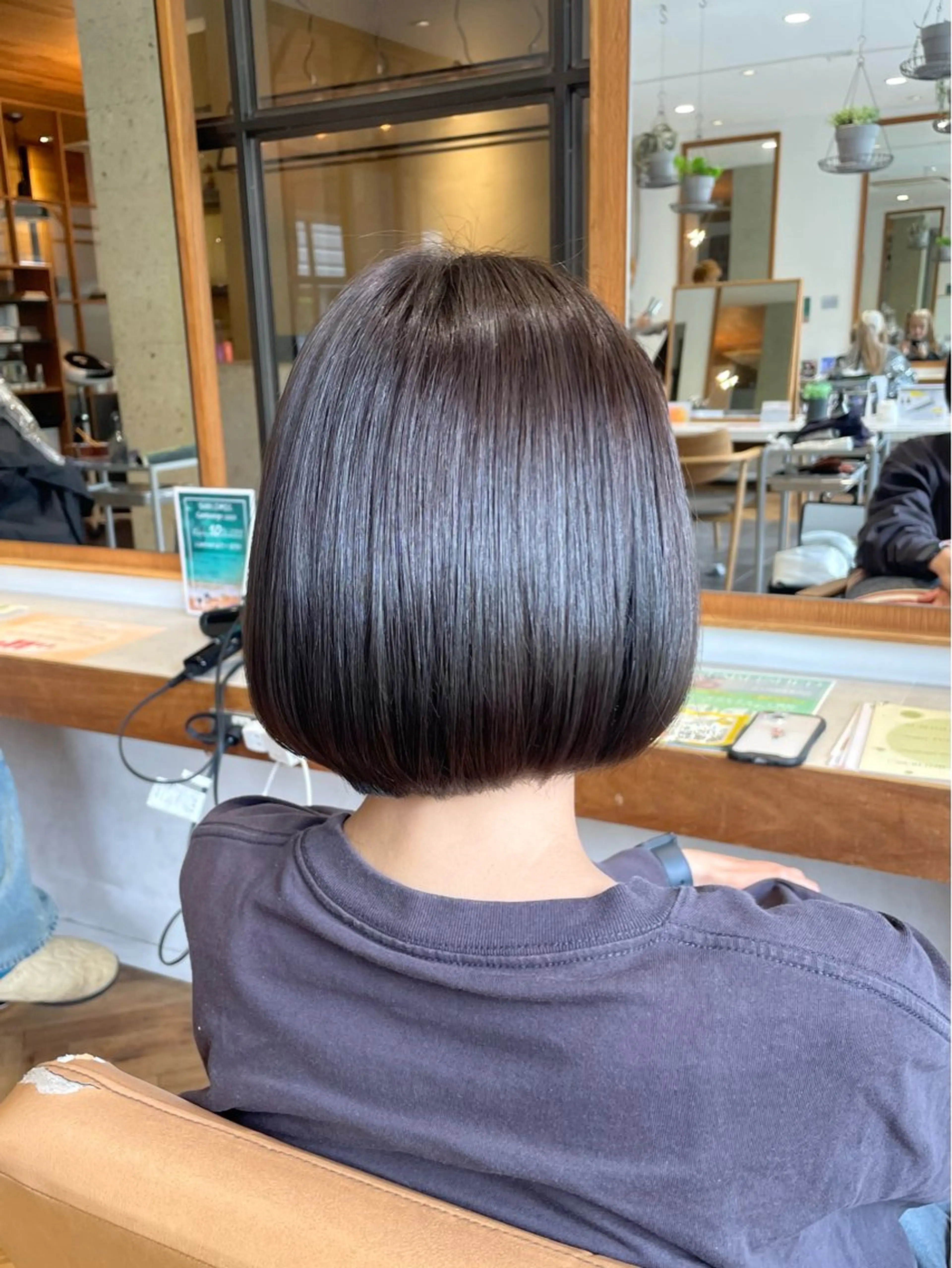 ミディアム カラー ヘアカラー 𝒚𝒖-𝒓𝒊 ⸝⋆艶color🌙のヘアスタイル