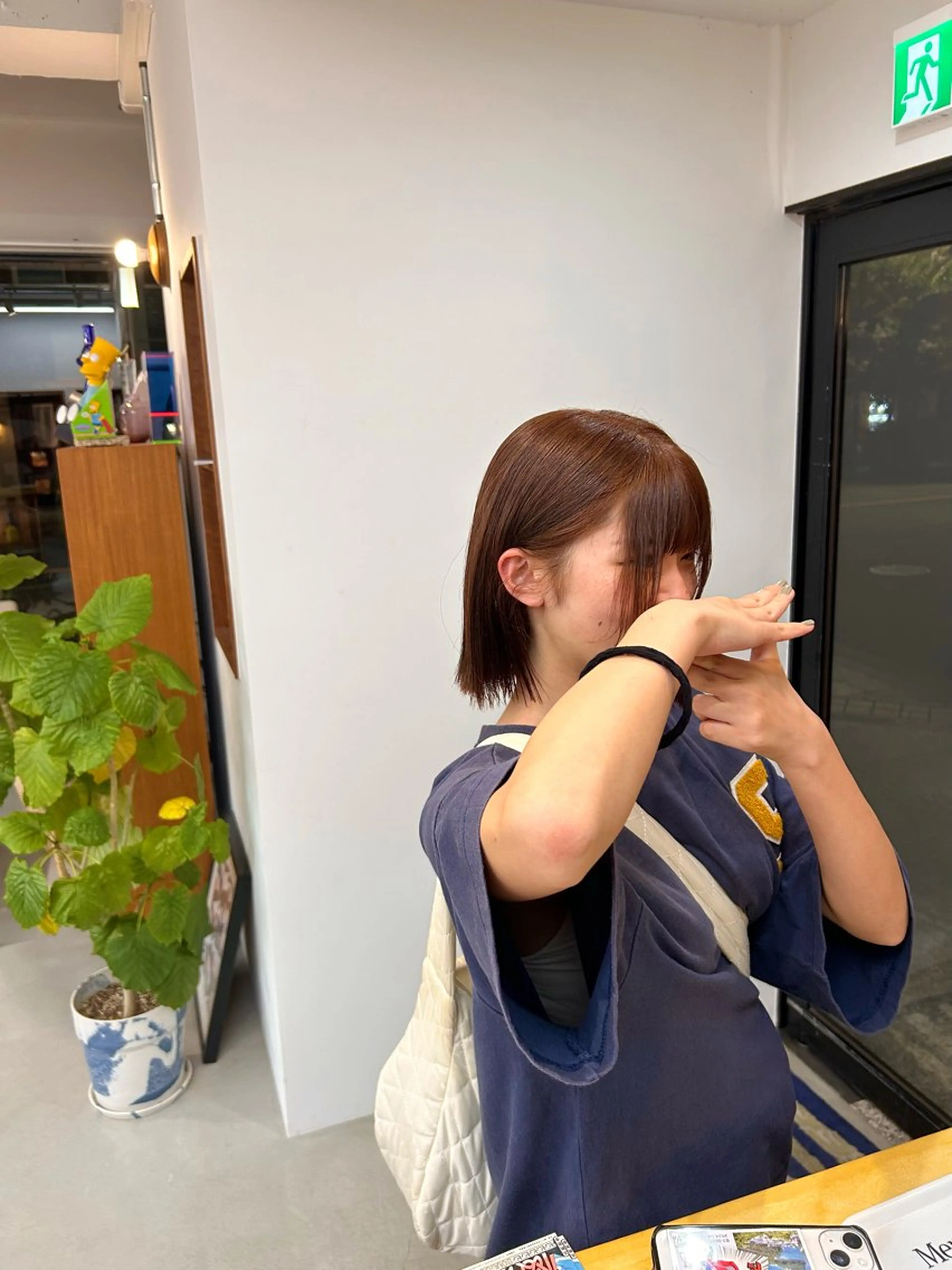 カラー 藤原 あかりのヘアスタイル