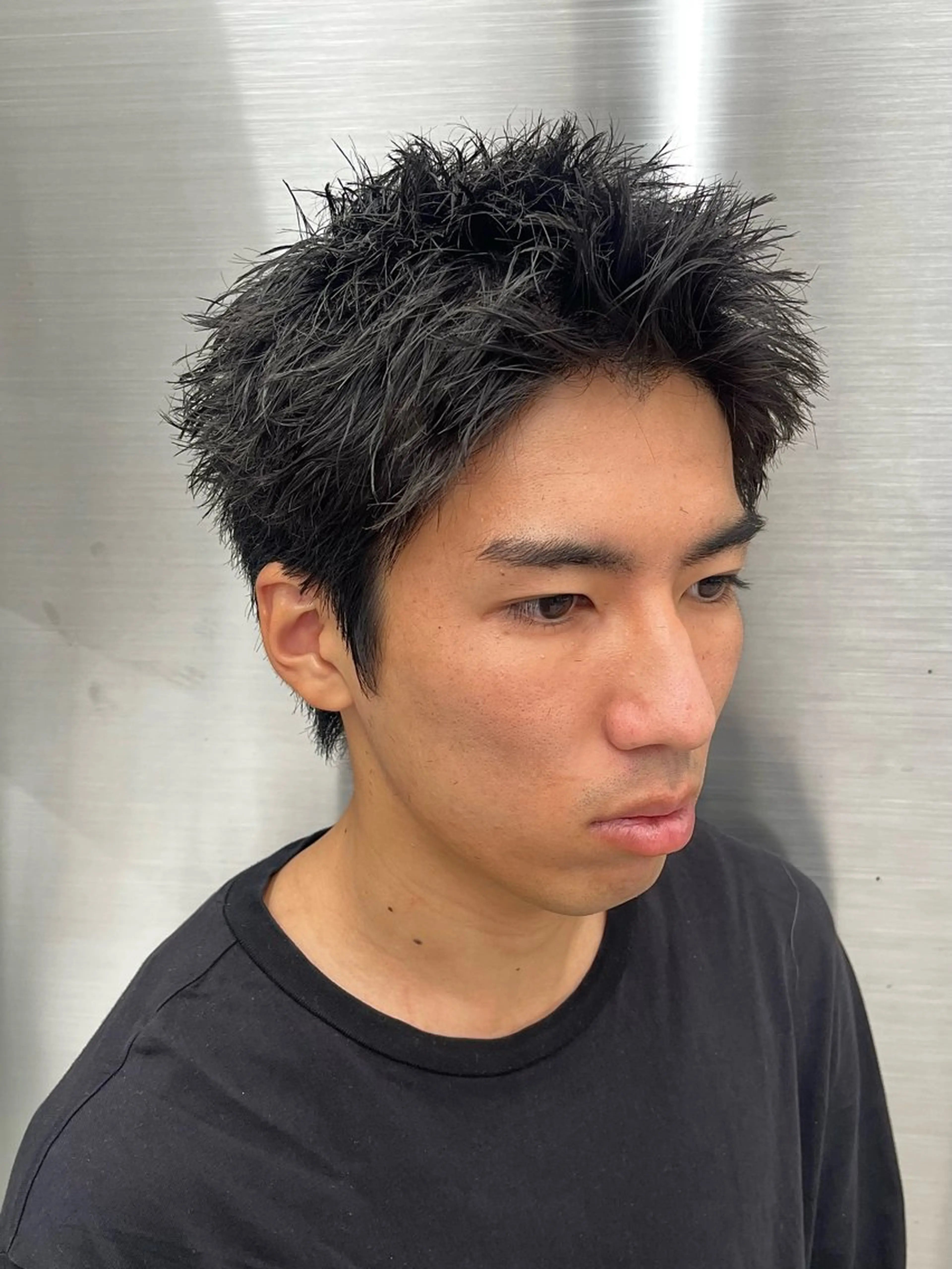 パーマ メンズ カット パーマ 🍐シャドウパーマ メンズ特化/守岡🍐のヘアスタイル