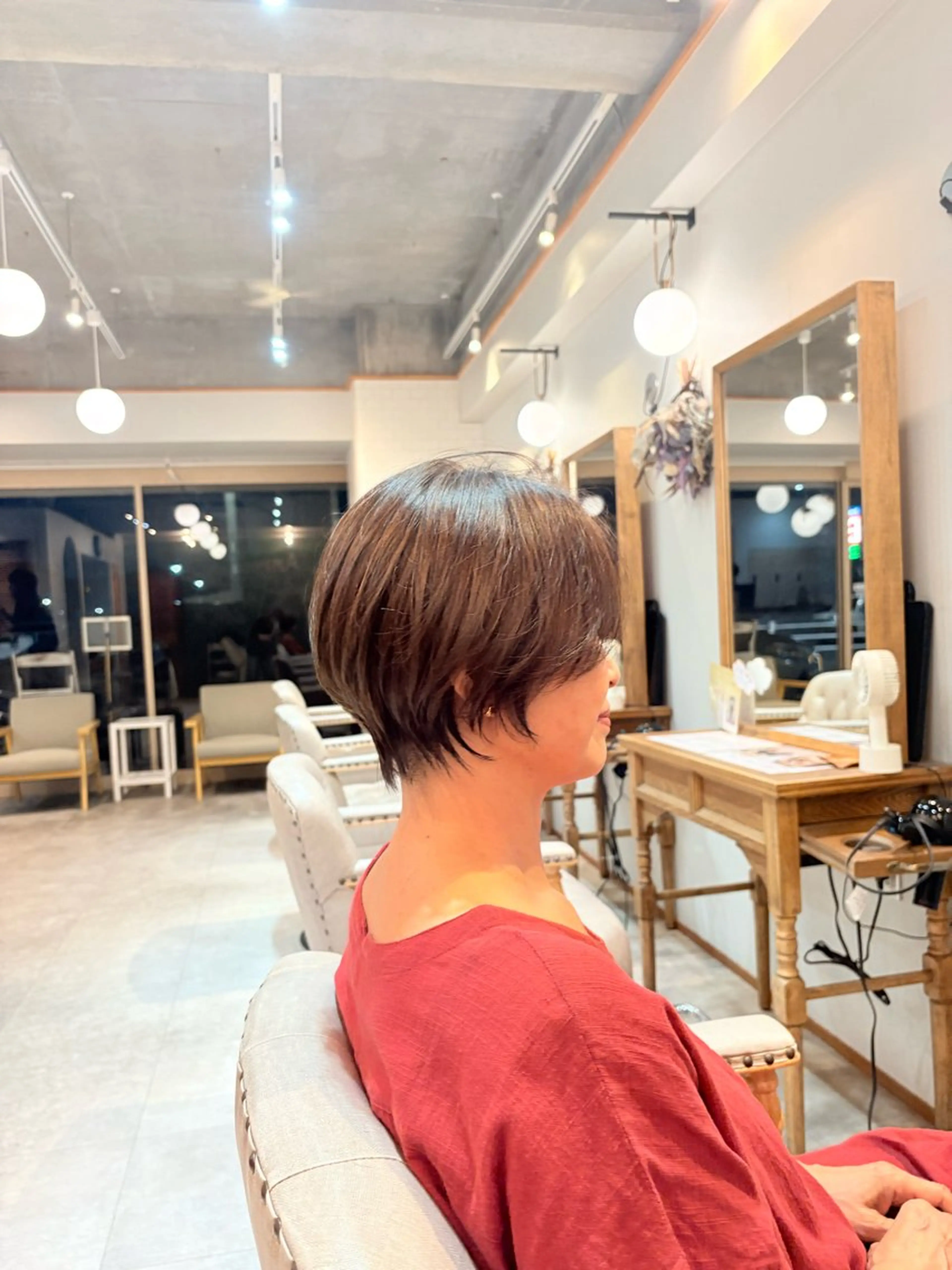 ショート ゆとり 茨木/大阪/パーマのヘアスタイル