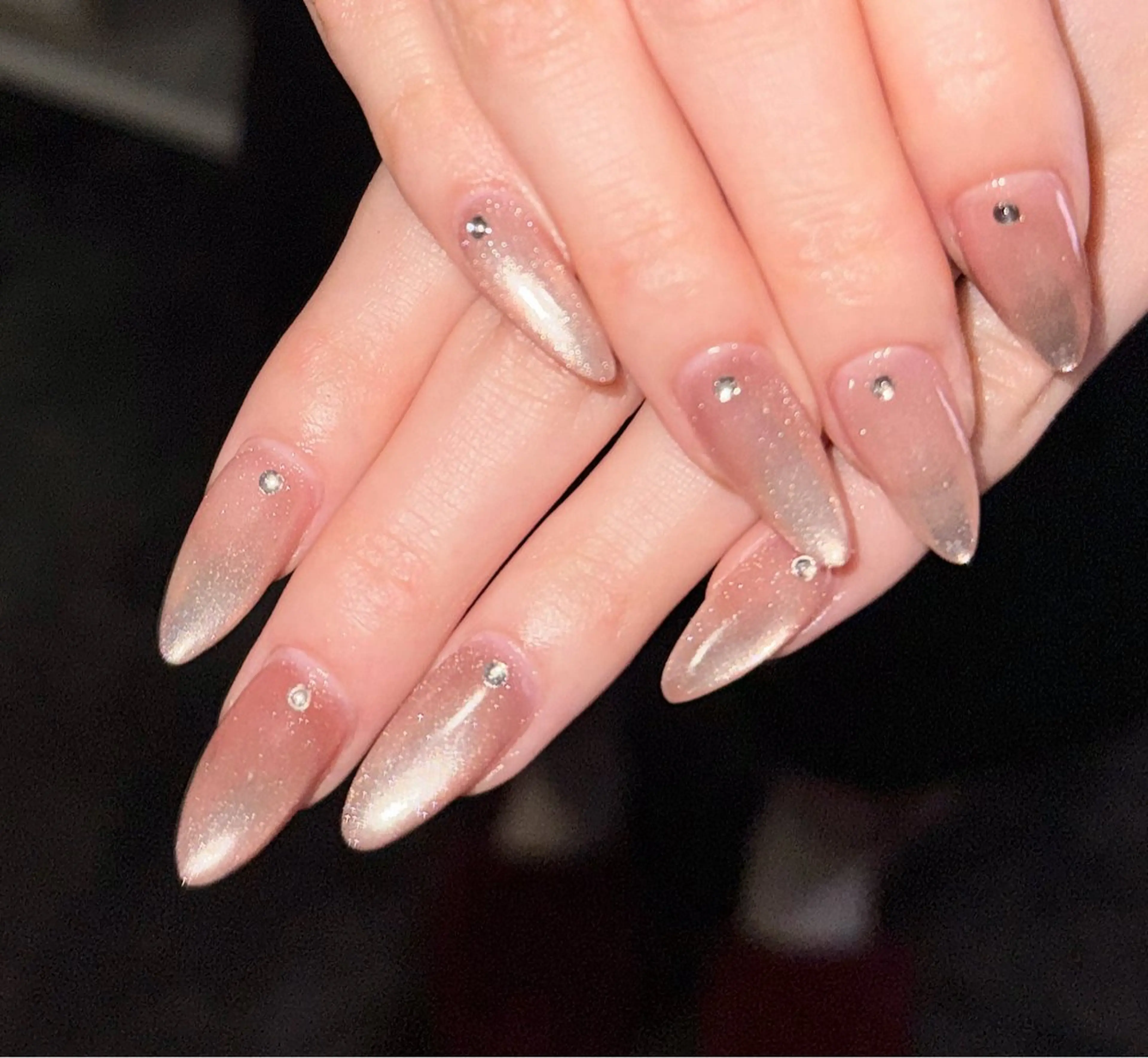 ネイル ジェルネイル マグネットネイル メンズネイル 春ネイル ハンドネイル MIMnail メンズネイリストのネイルデザイン