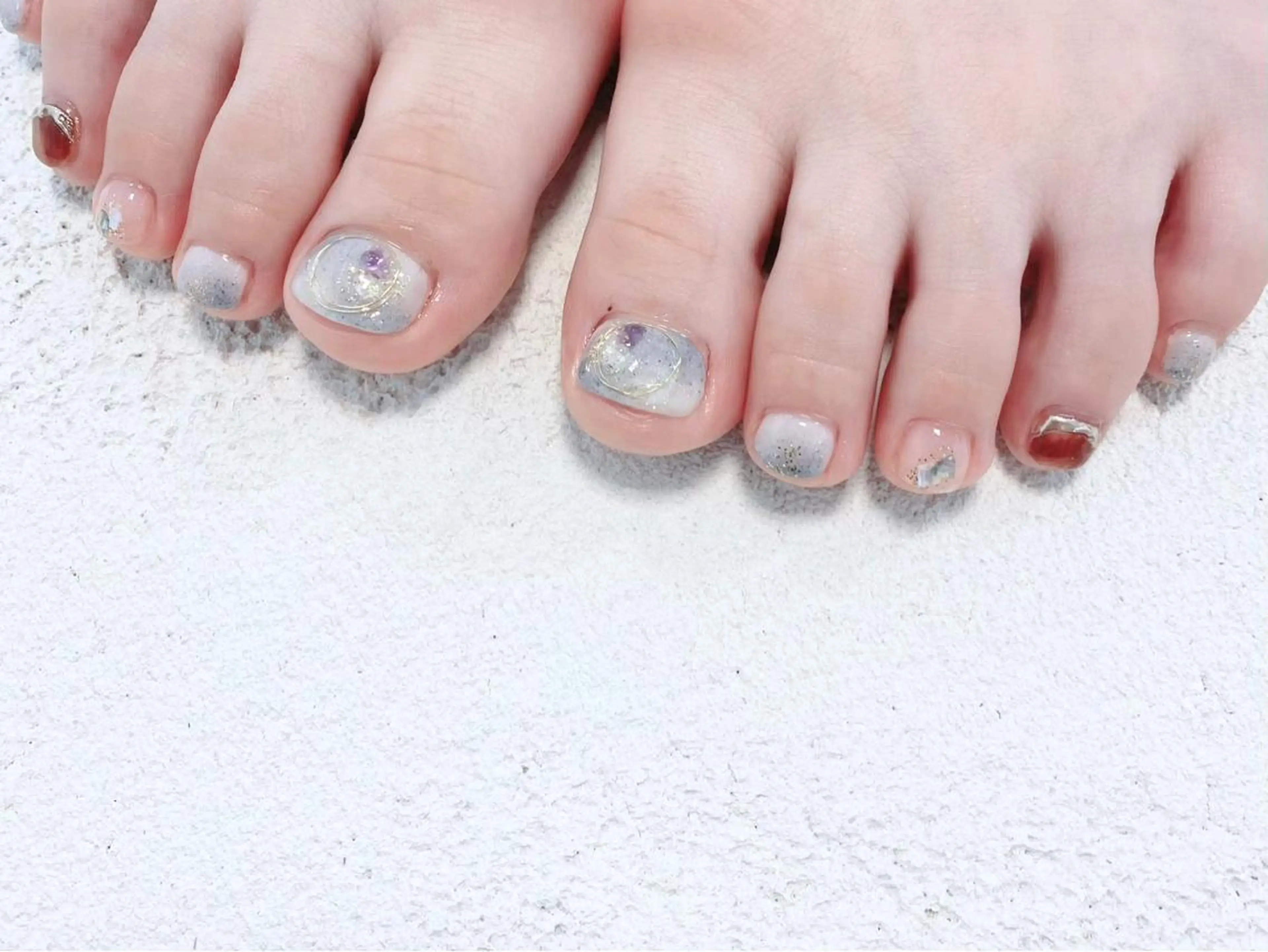 ネイル フットネイル Nail salon mewのネイルデザイン