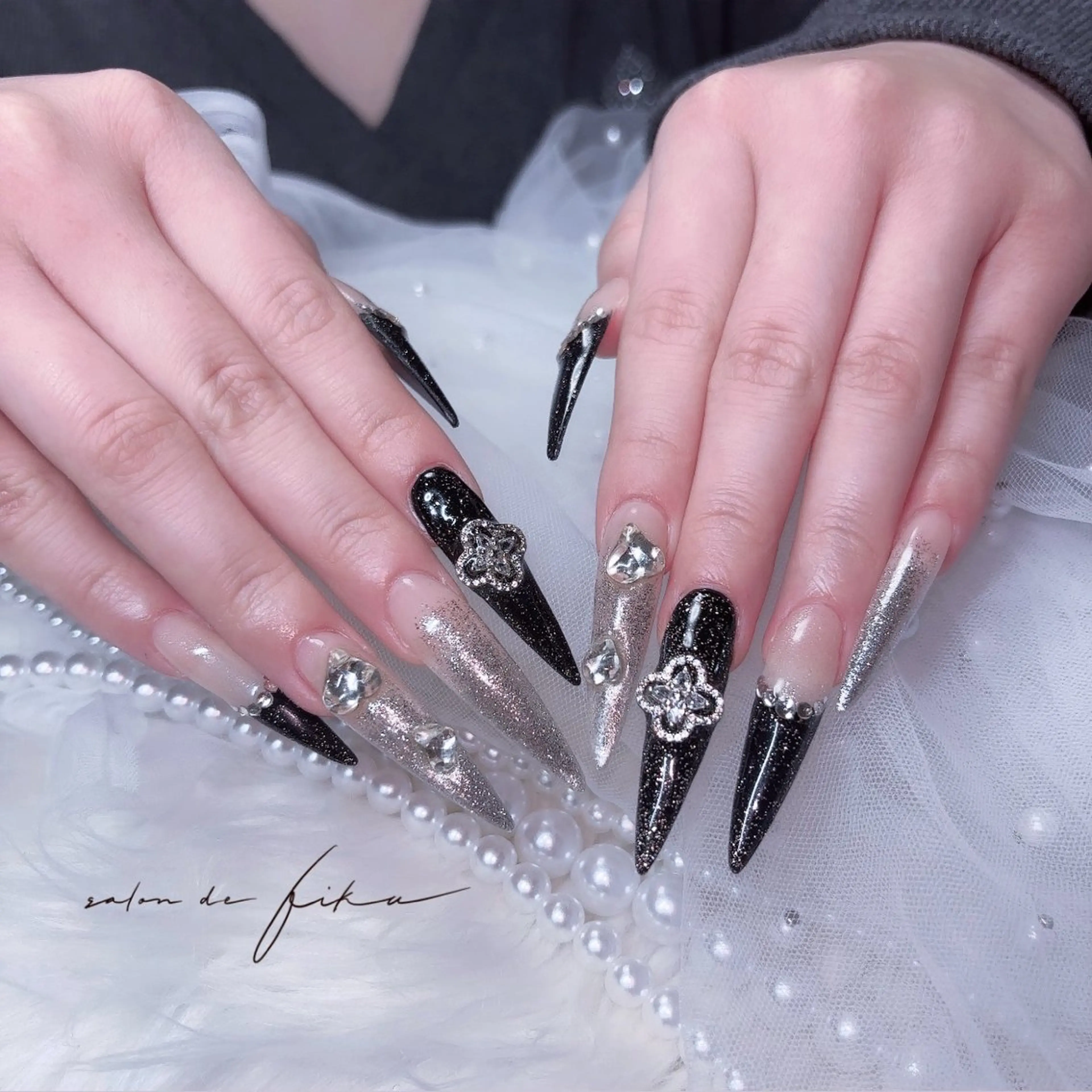 ネイル ロングネイル ハンドネイル ayano 【パラジェル取扱店】のネイルデザイン