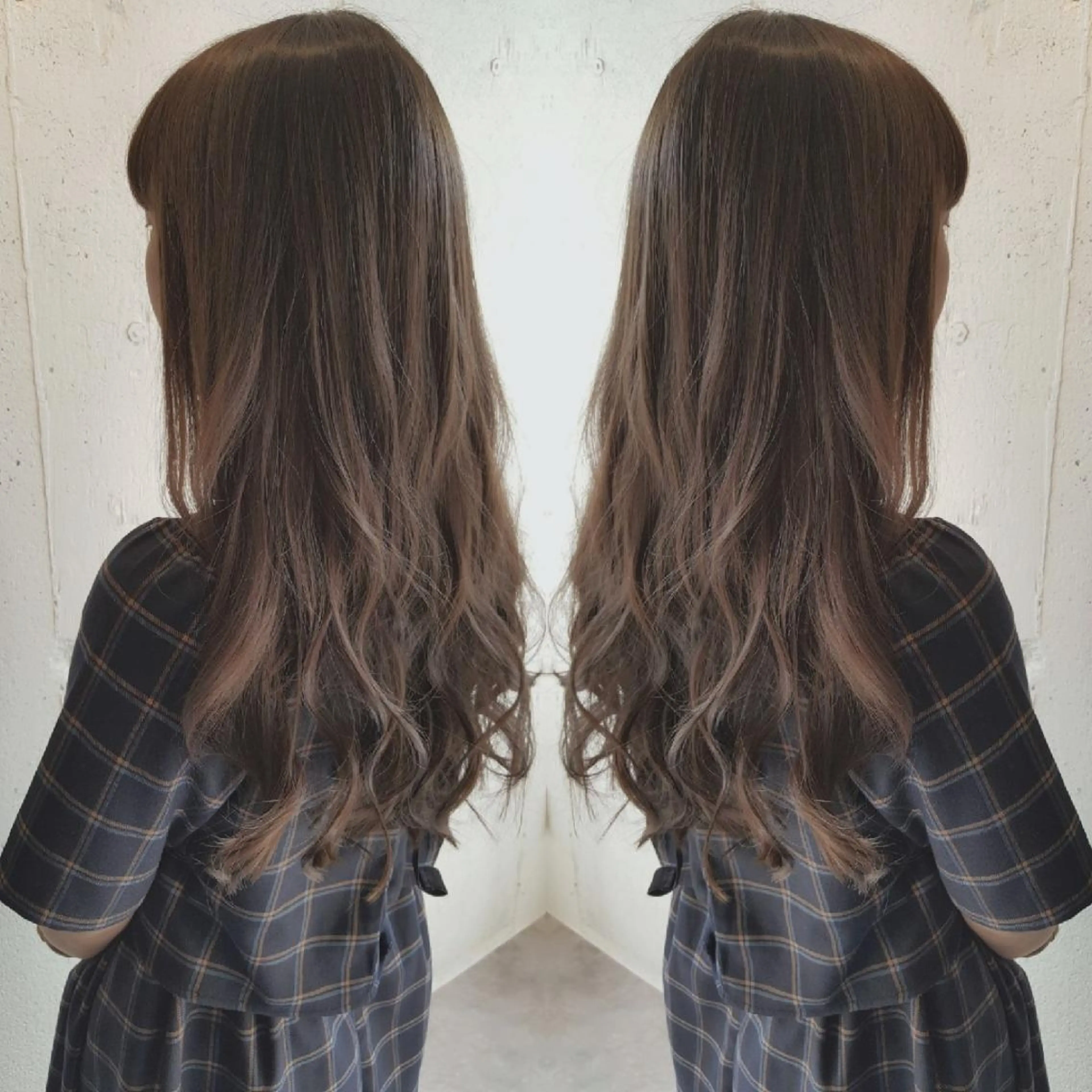 ロング あらき ちさとのヘアスタイル