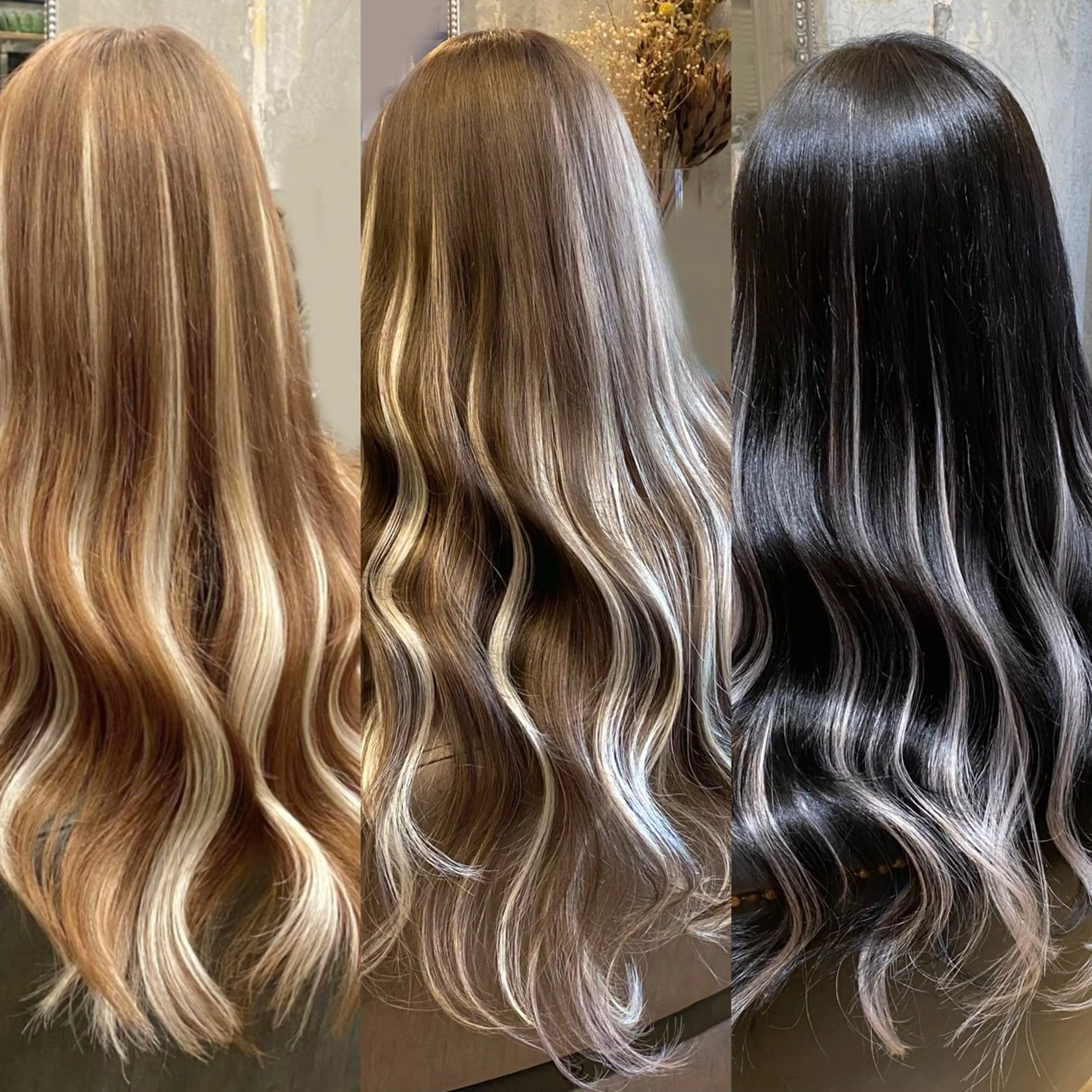 ロング ヘアカラー エクステ シールエクステ 🐁ONOの眉毛・アイブロウイメージ