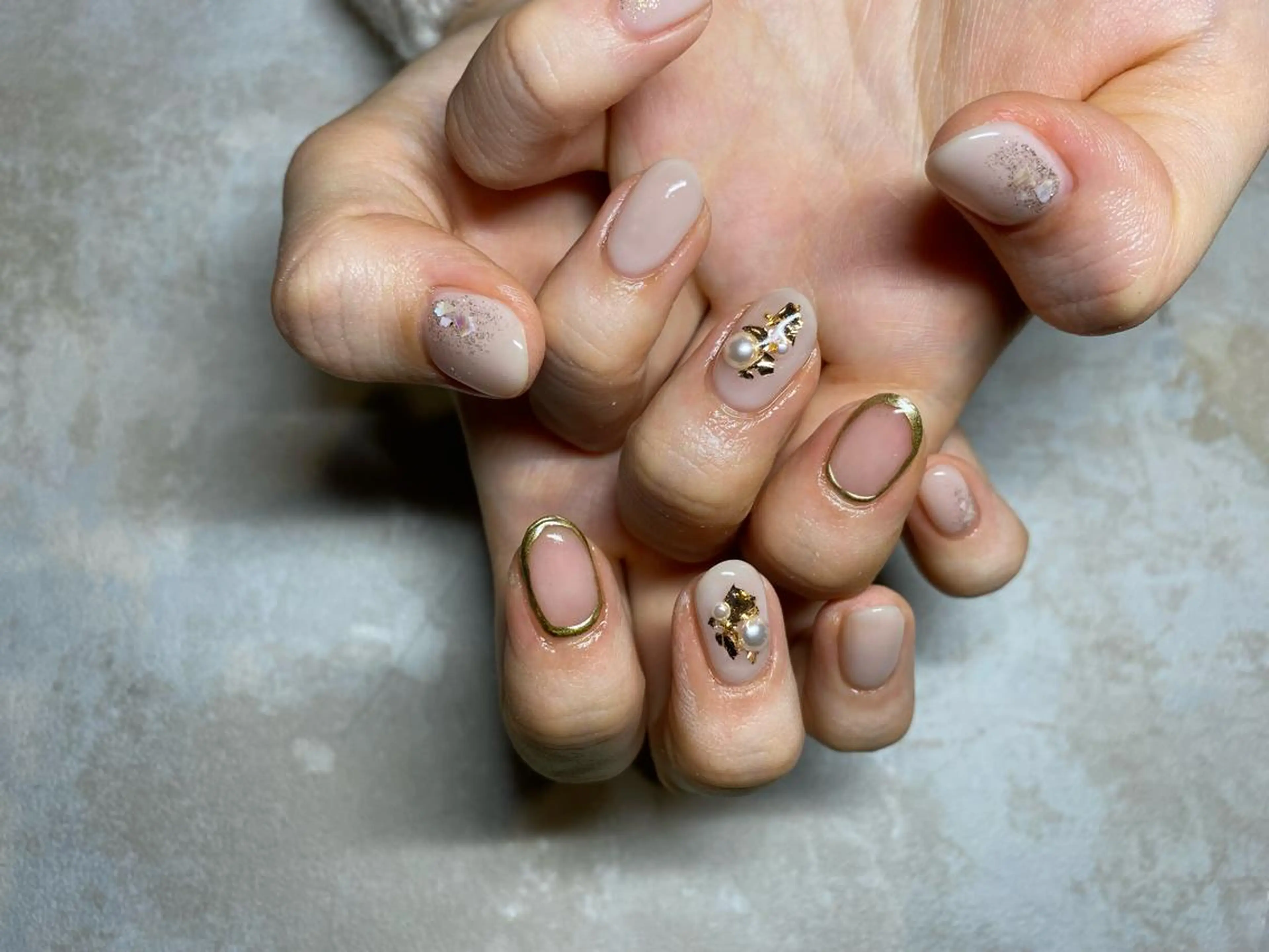 ネイル ハンドネイル 谷川 薫のネイルデザイン