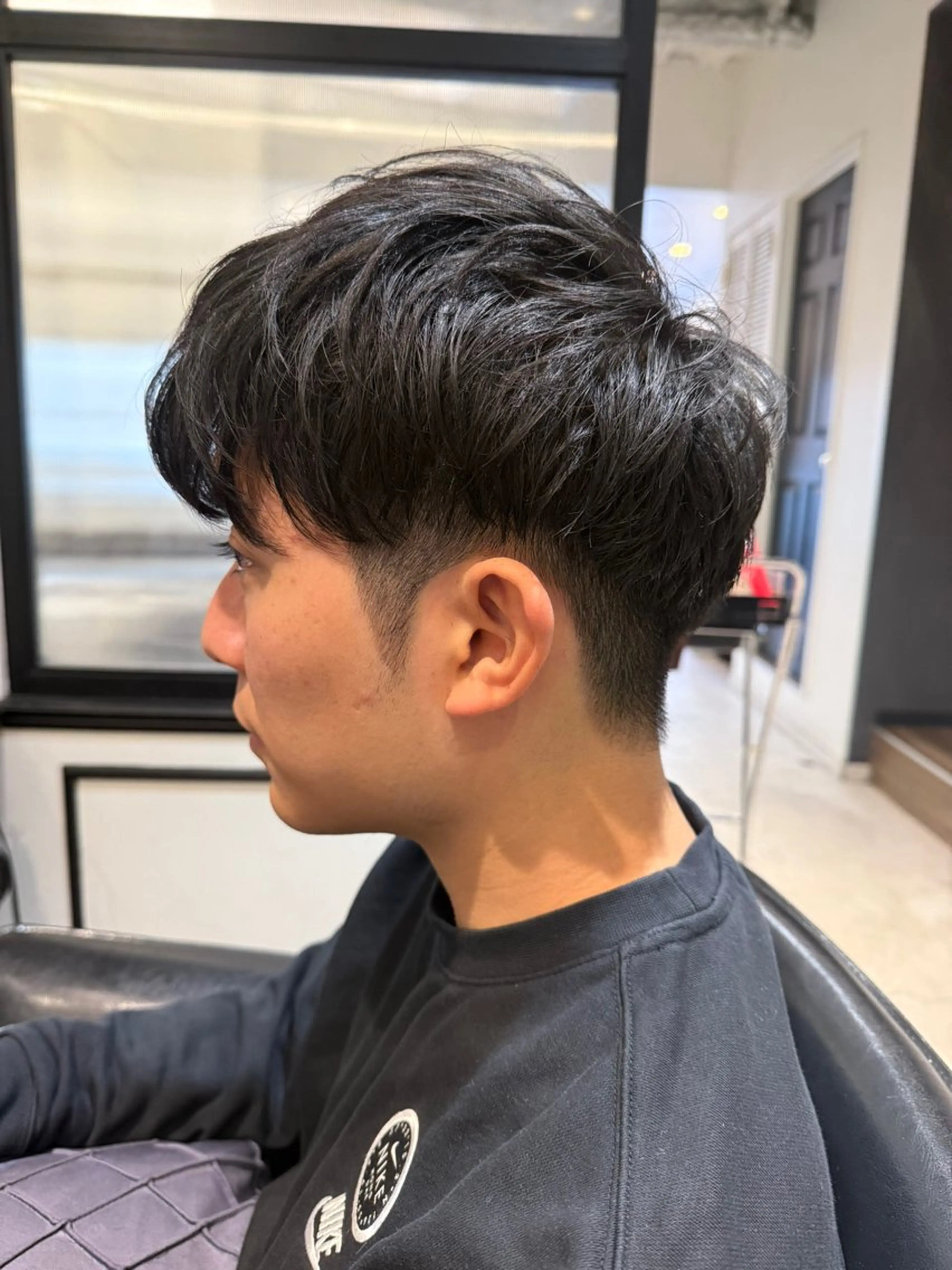 メンズ マッシュ カット Cadre新小岩🫧 栗原葵のヘアスタイル