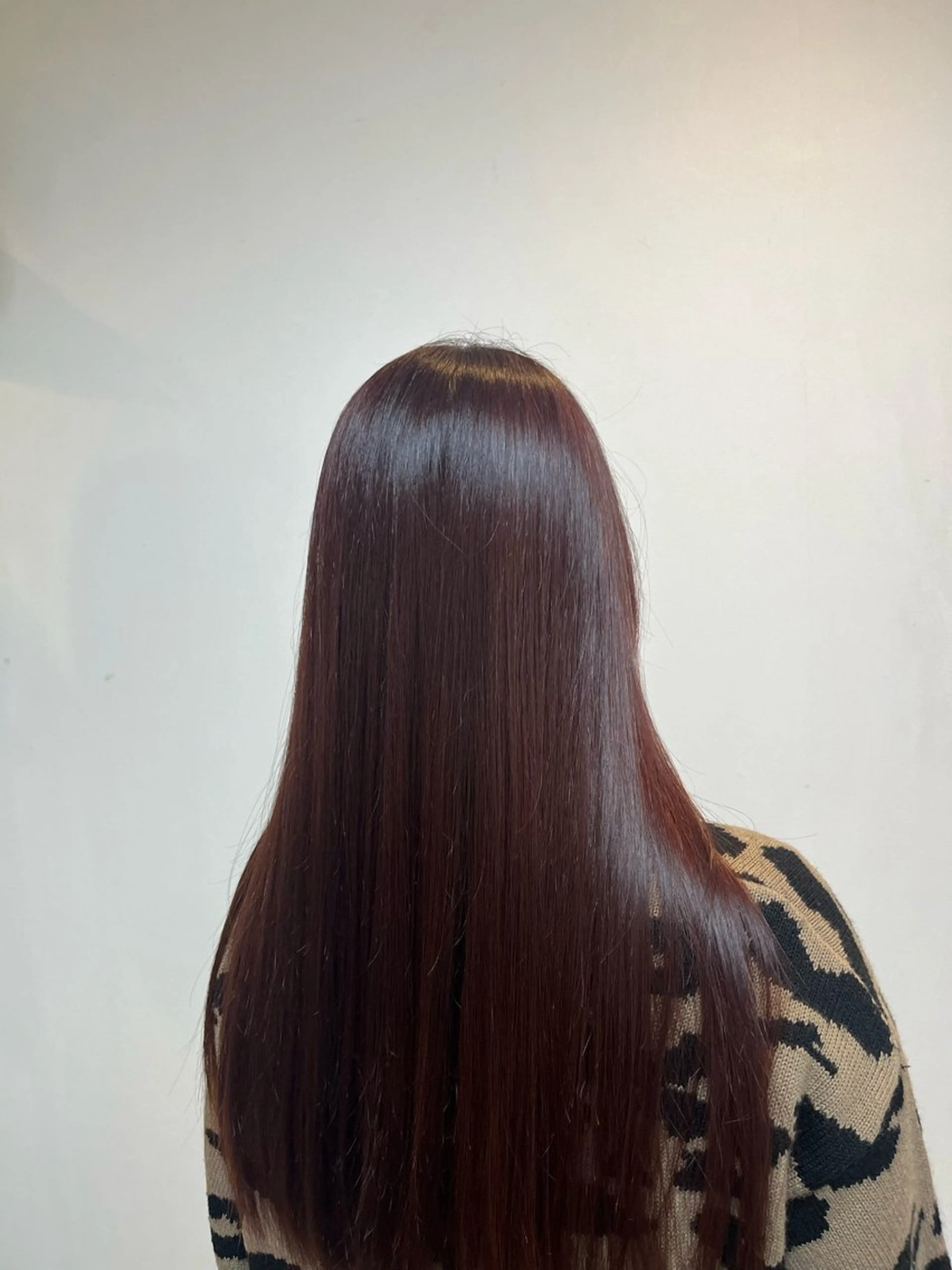 ロング 新川 樹里のヘアスタイル