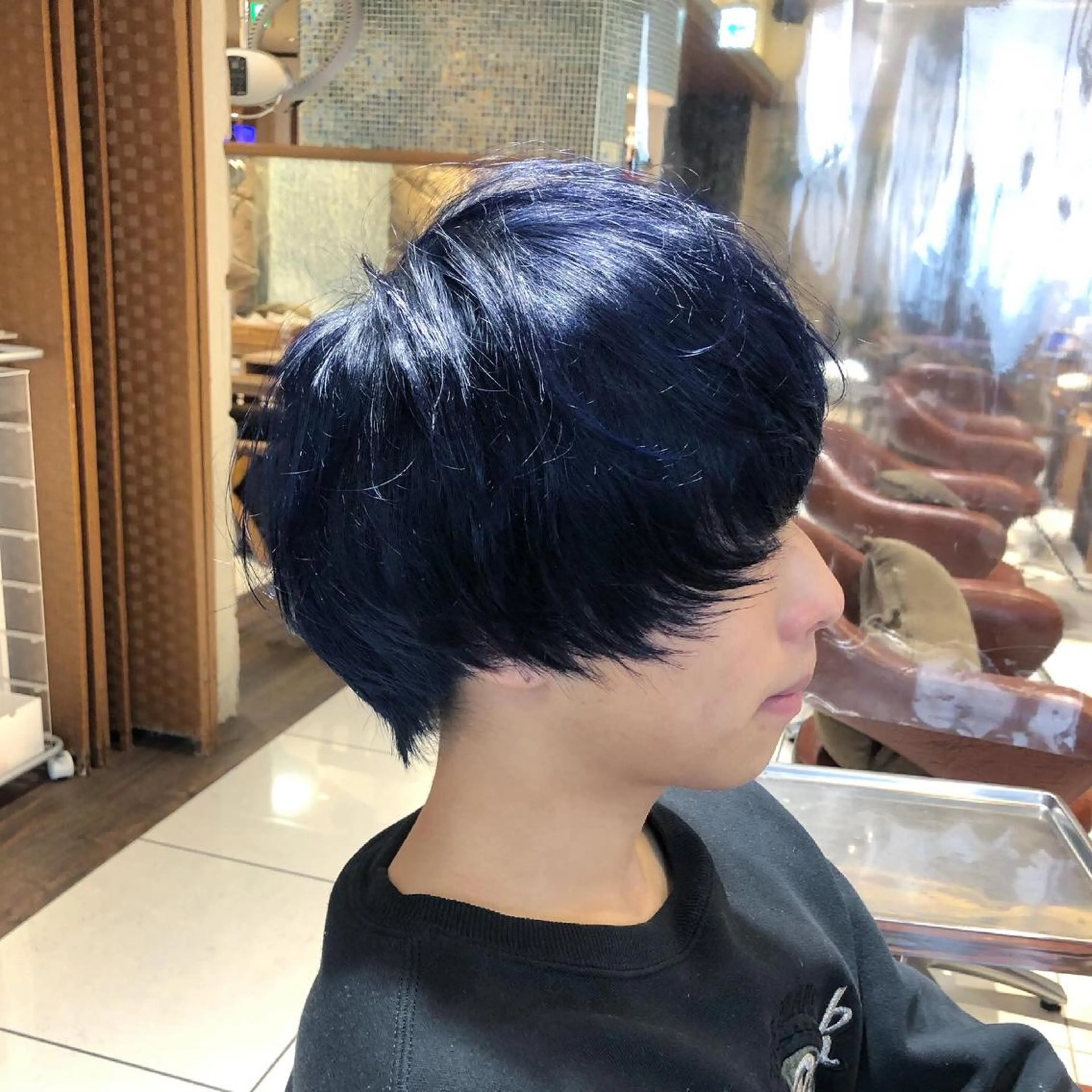 カラー メンズ マッシュ カット 【ディレクター 🧸🤍田澤　唯那】のヘアスタイル