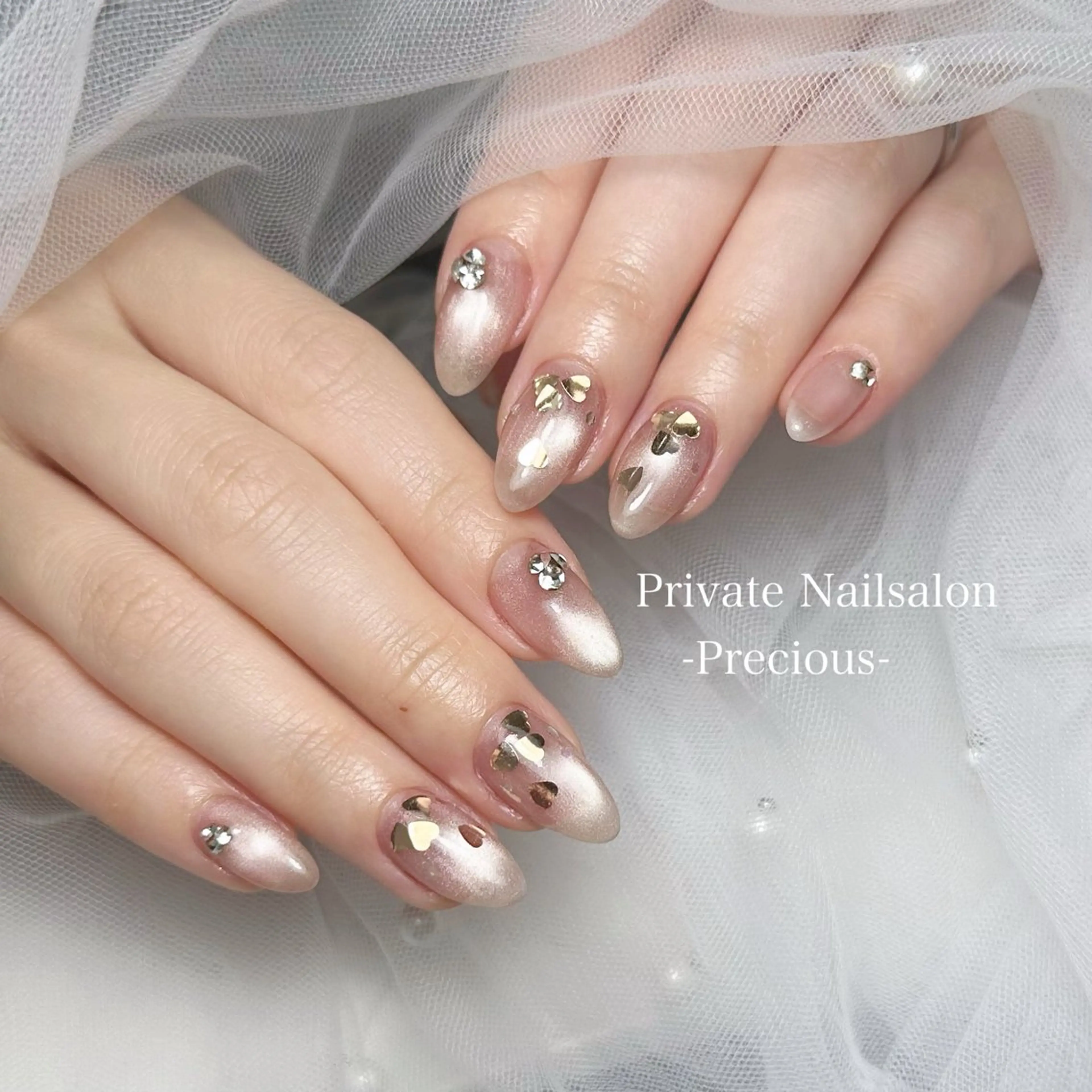 ネイル ハンドネイル Precious *･゜のネイルデザイン