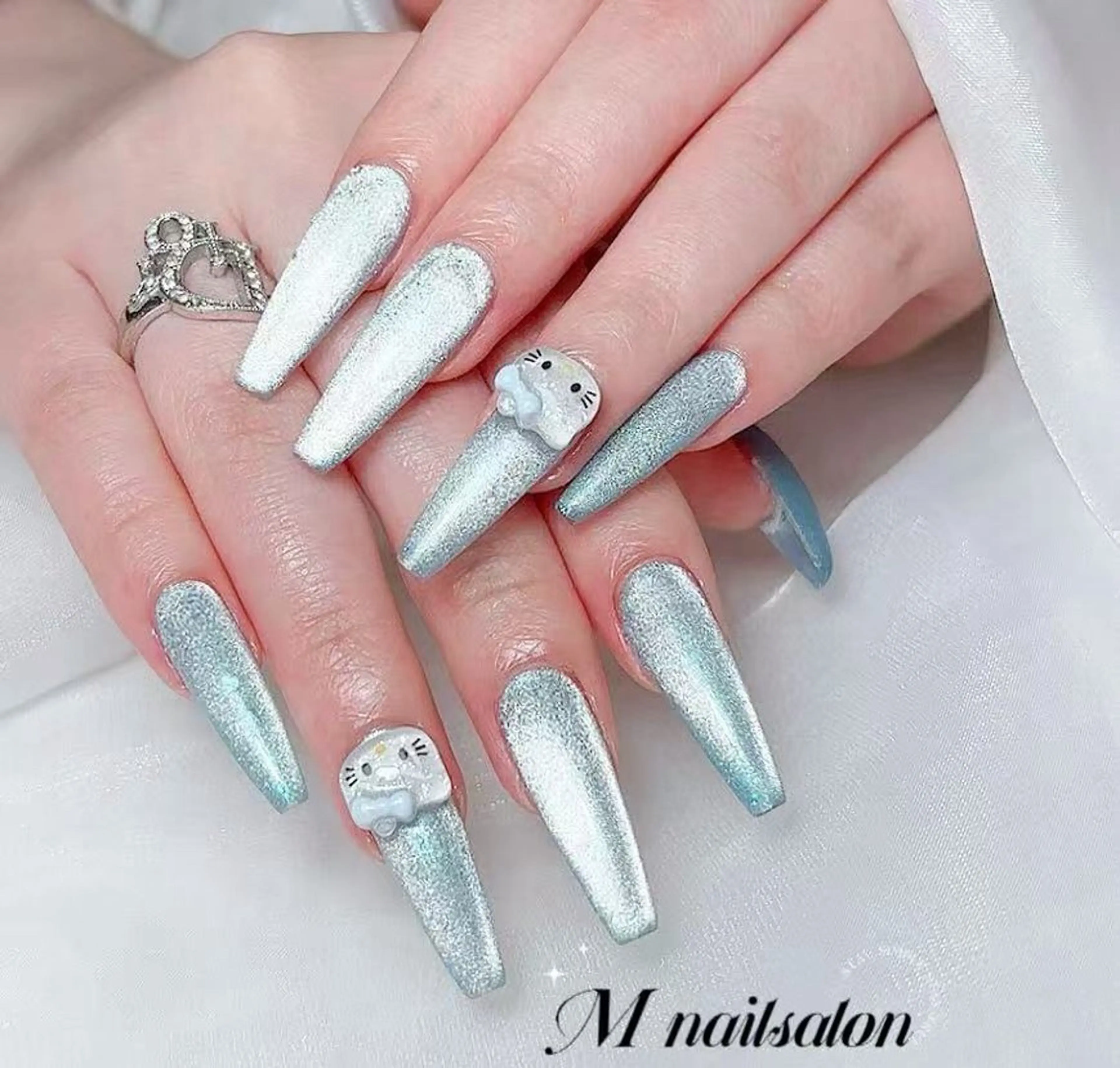 ネイル M🌷nail 長さだし専門店のネイルデザイン