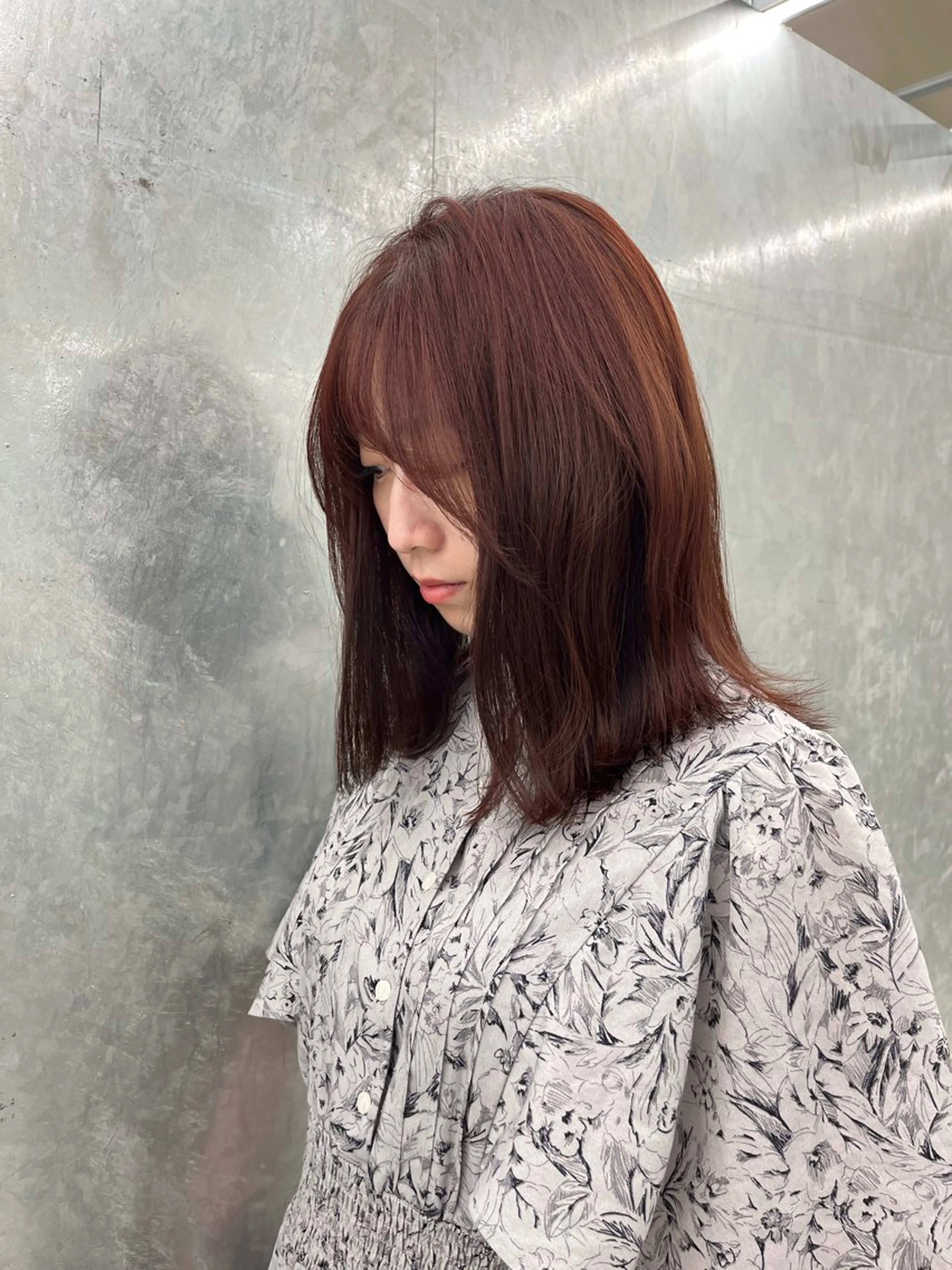 ミディアム 神作 汐里　江古田 /透明感カラー🌿のヘアスタイル