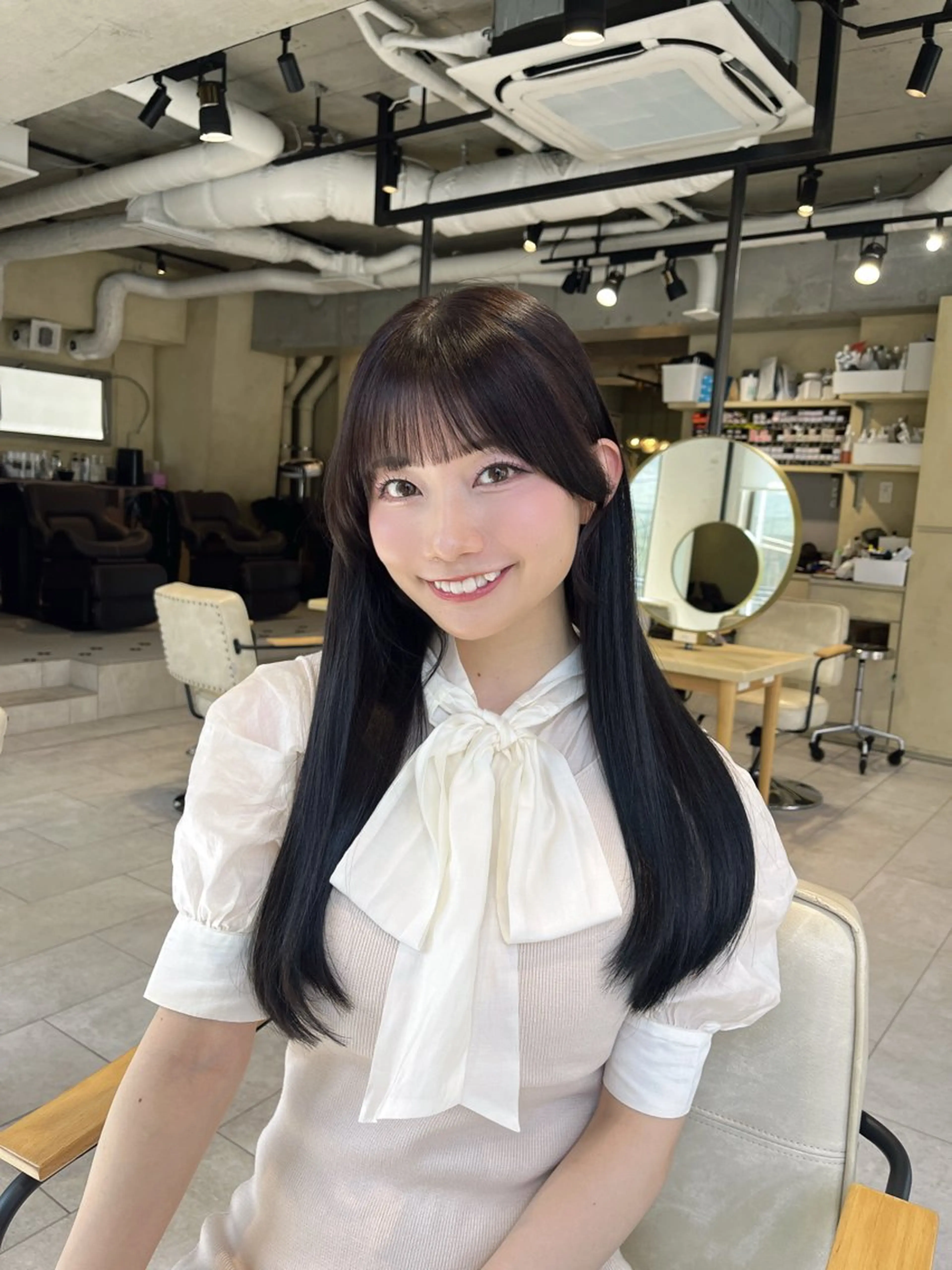 縮毛矯正/艶カラー Gaiのヘアスタイル