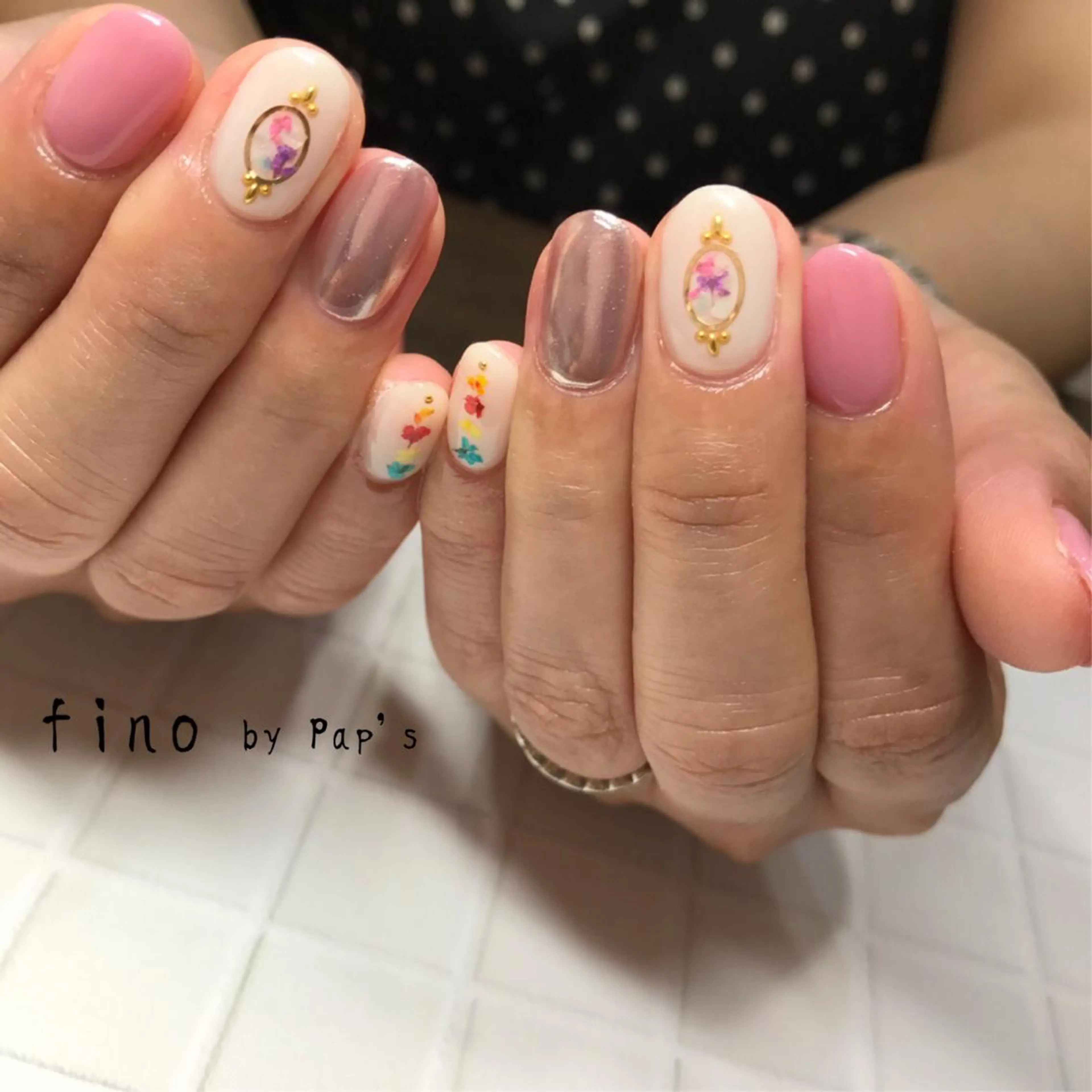 ネイル 西畠 真由美のネイルデザイン