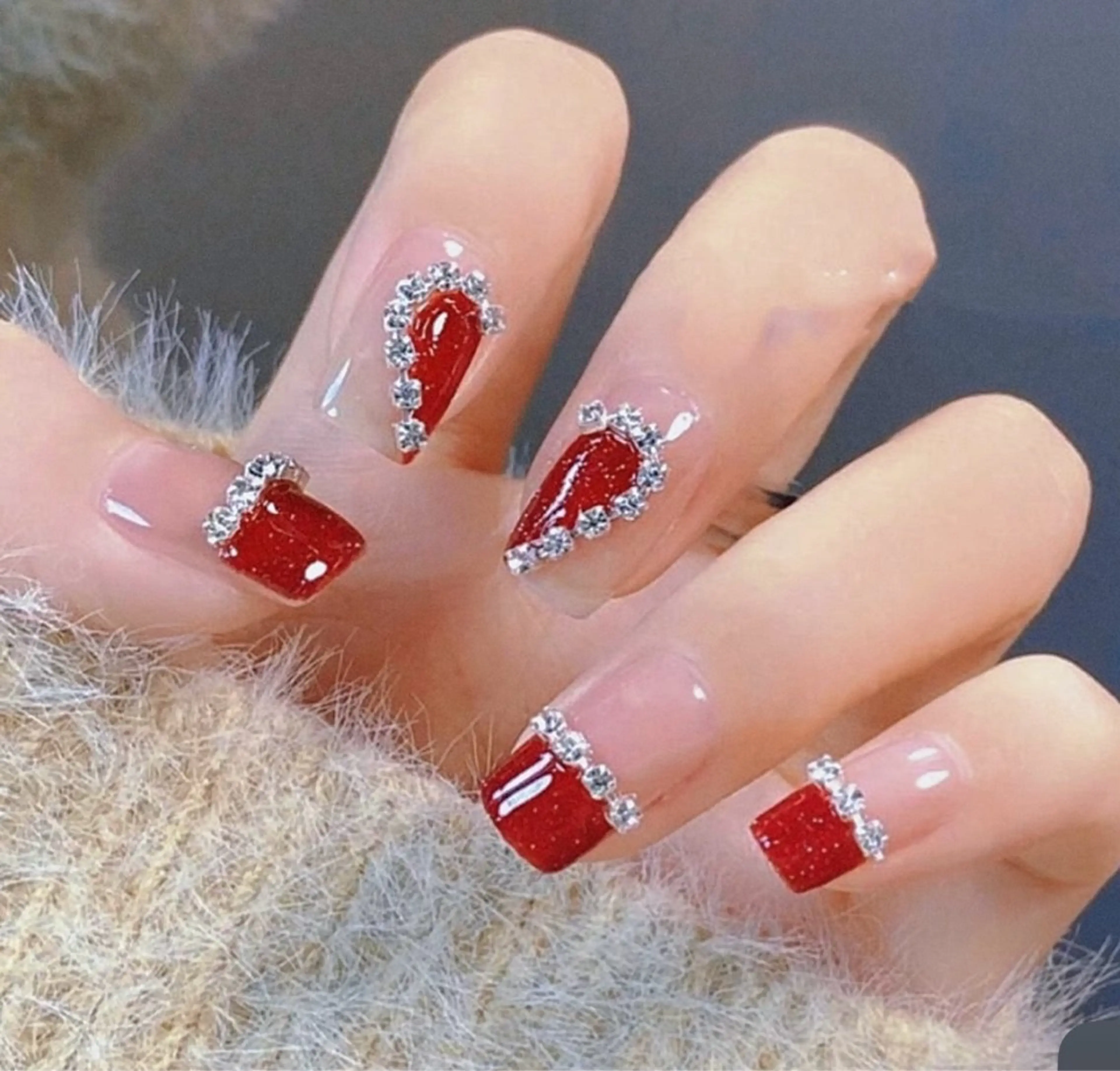 ネイル ハンドネイル H3 Nail Tsuki🦋💙のネイルデザイン