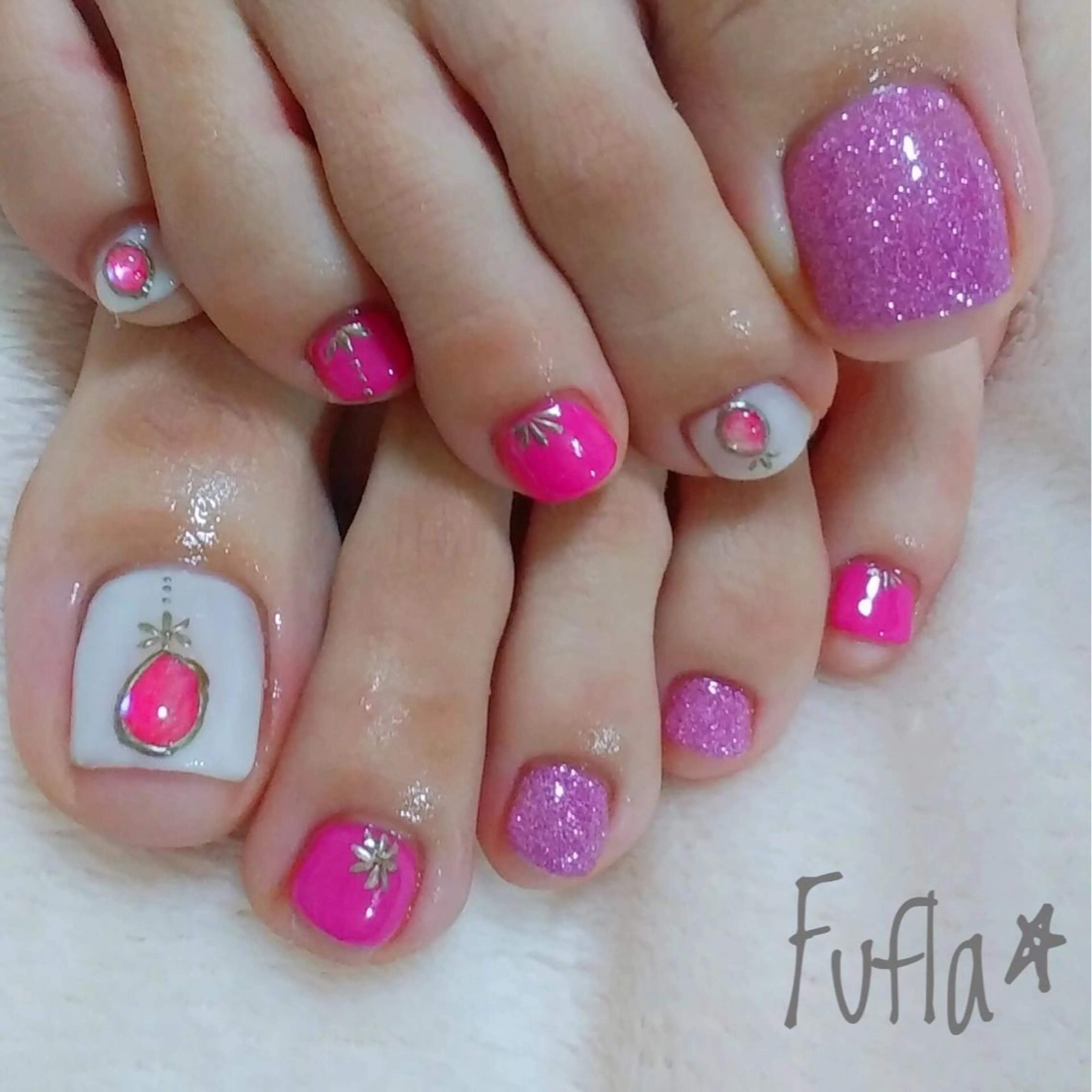 ネイル プライベートサロン Fuflaのネイルデザイン