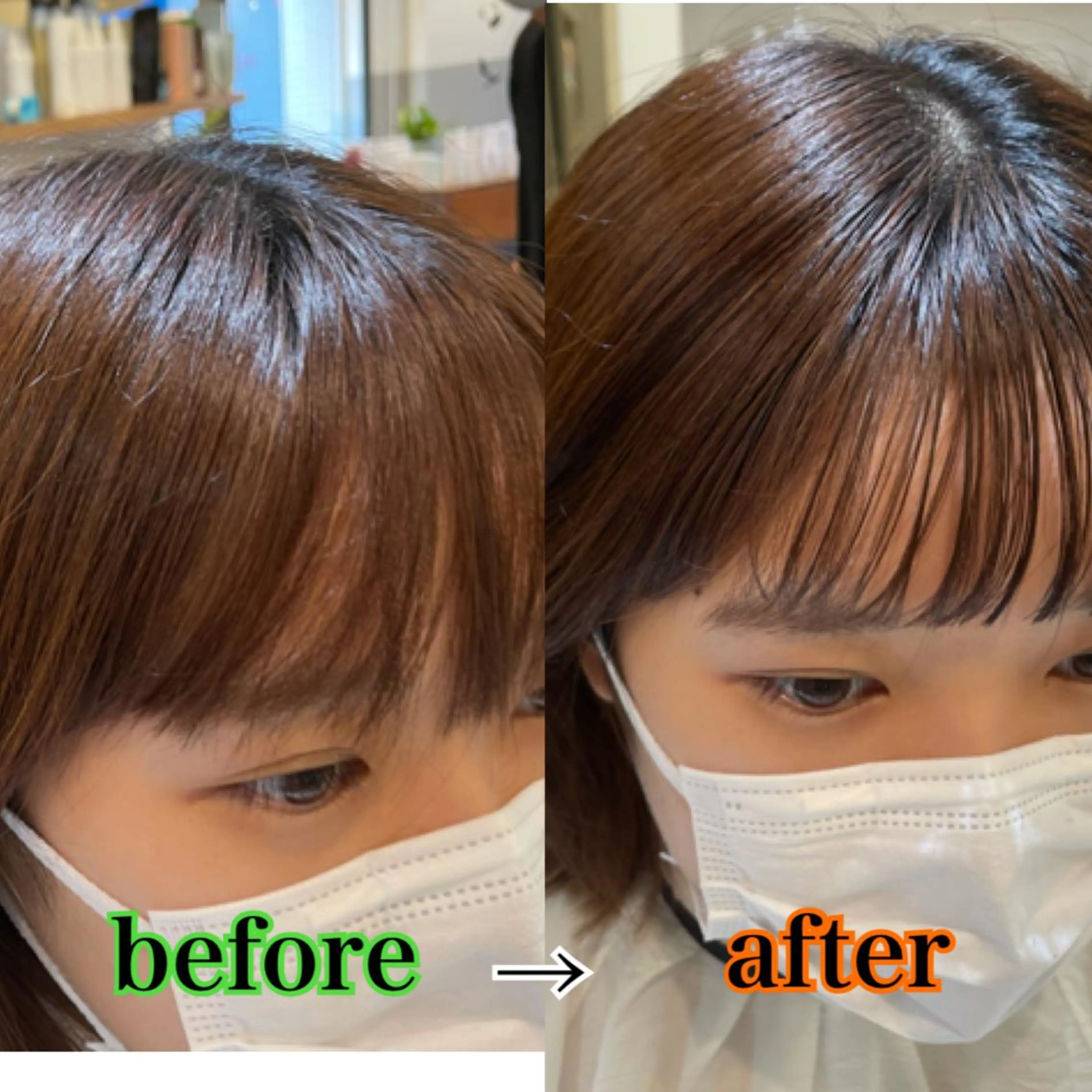 🦋ふくい あやの🦋のヘアスタイル