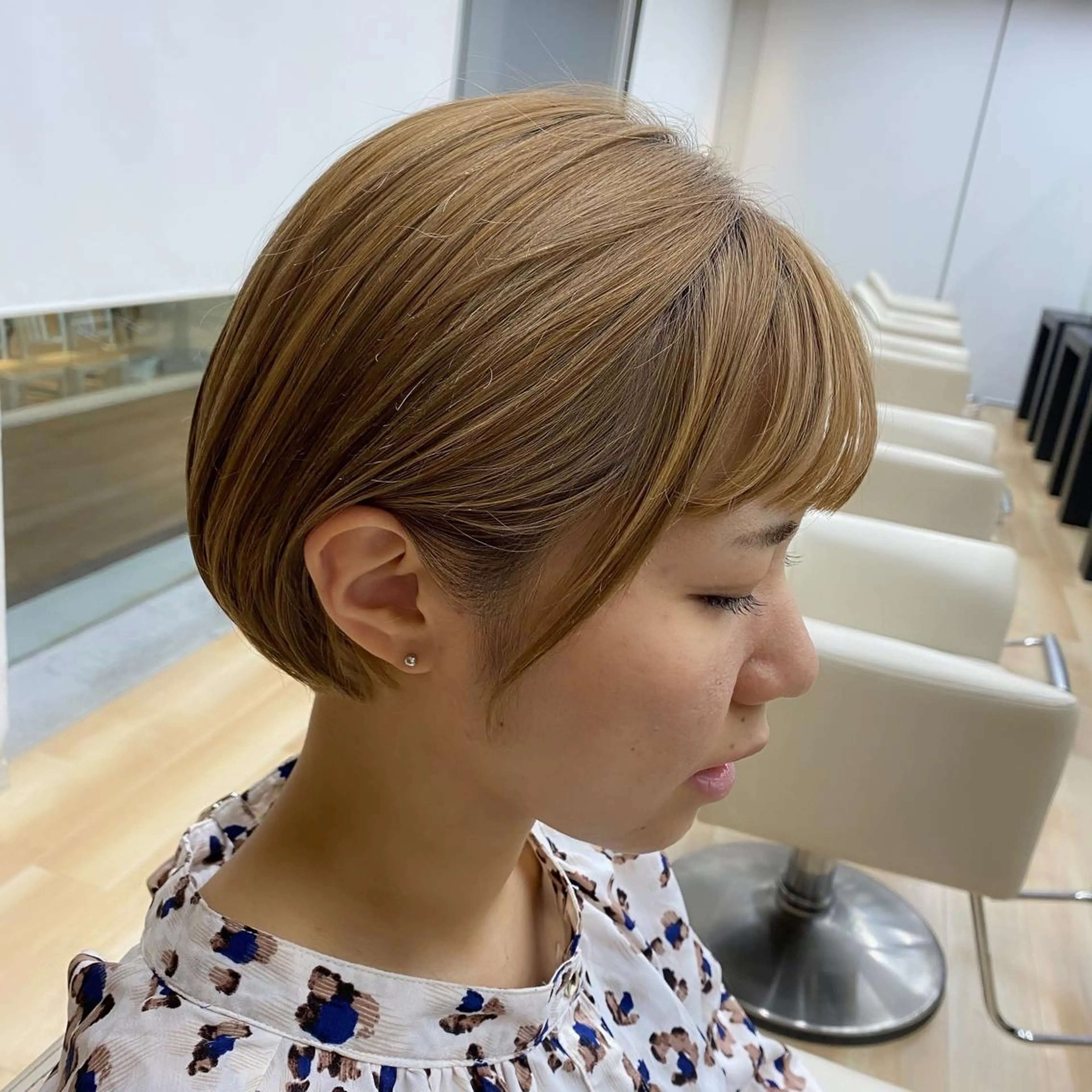 ショート ショートヘア 今井 美桜のヘアスタイル
