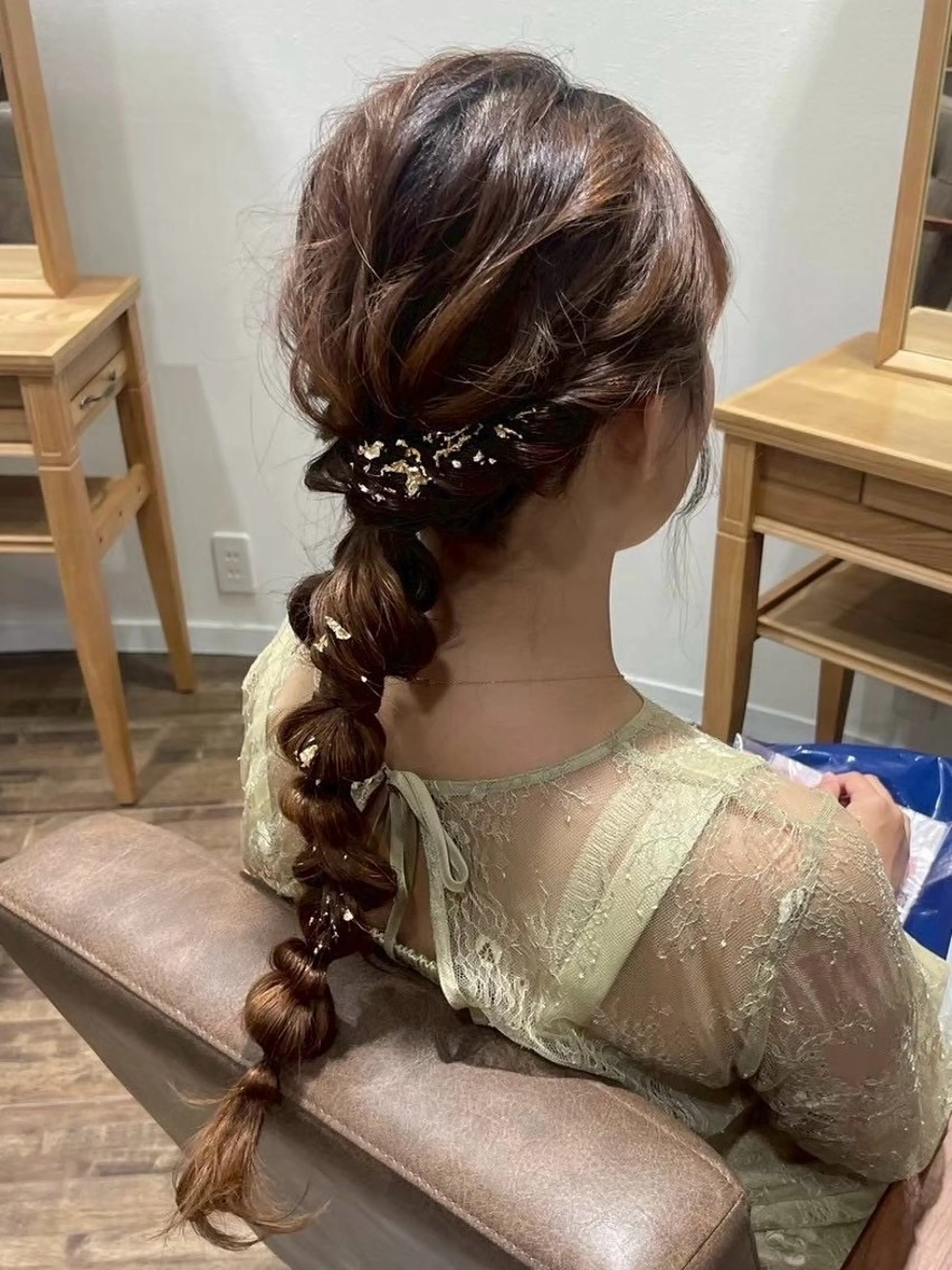 ヘアアレンジ ヘアセット 寒色/艶カラー 🐺❄️/ yuu.のヘアスタイル