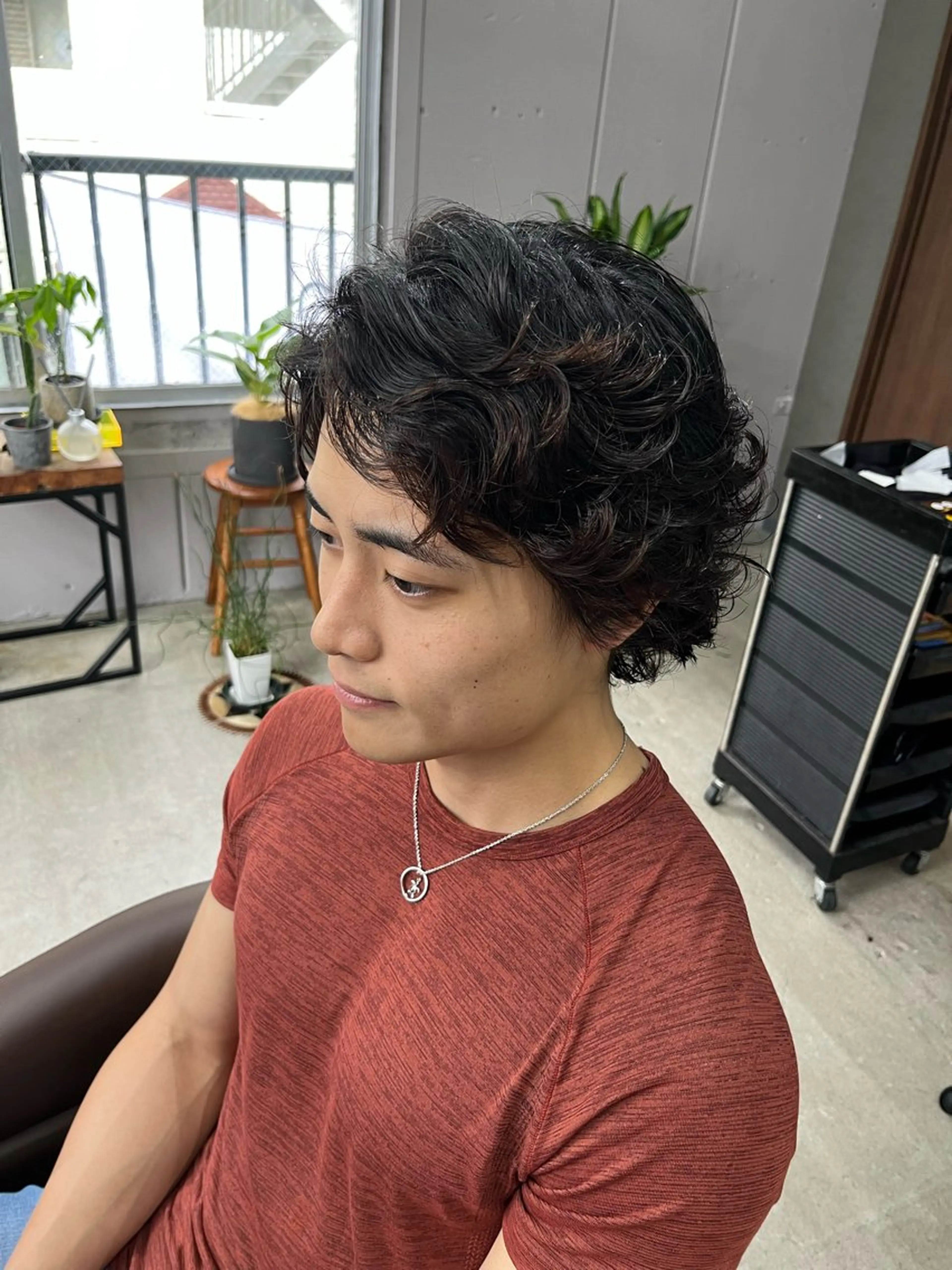 パーマ メンズ メンズカット/ 外国人風/小嶺佑介のヘアスタイル