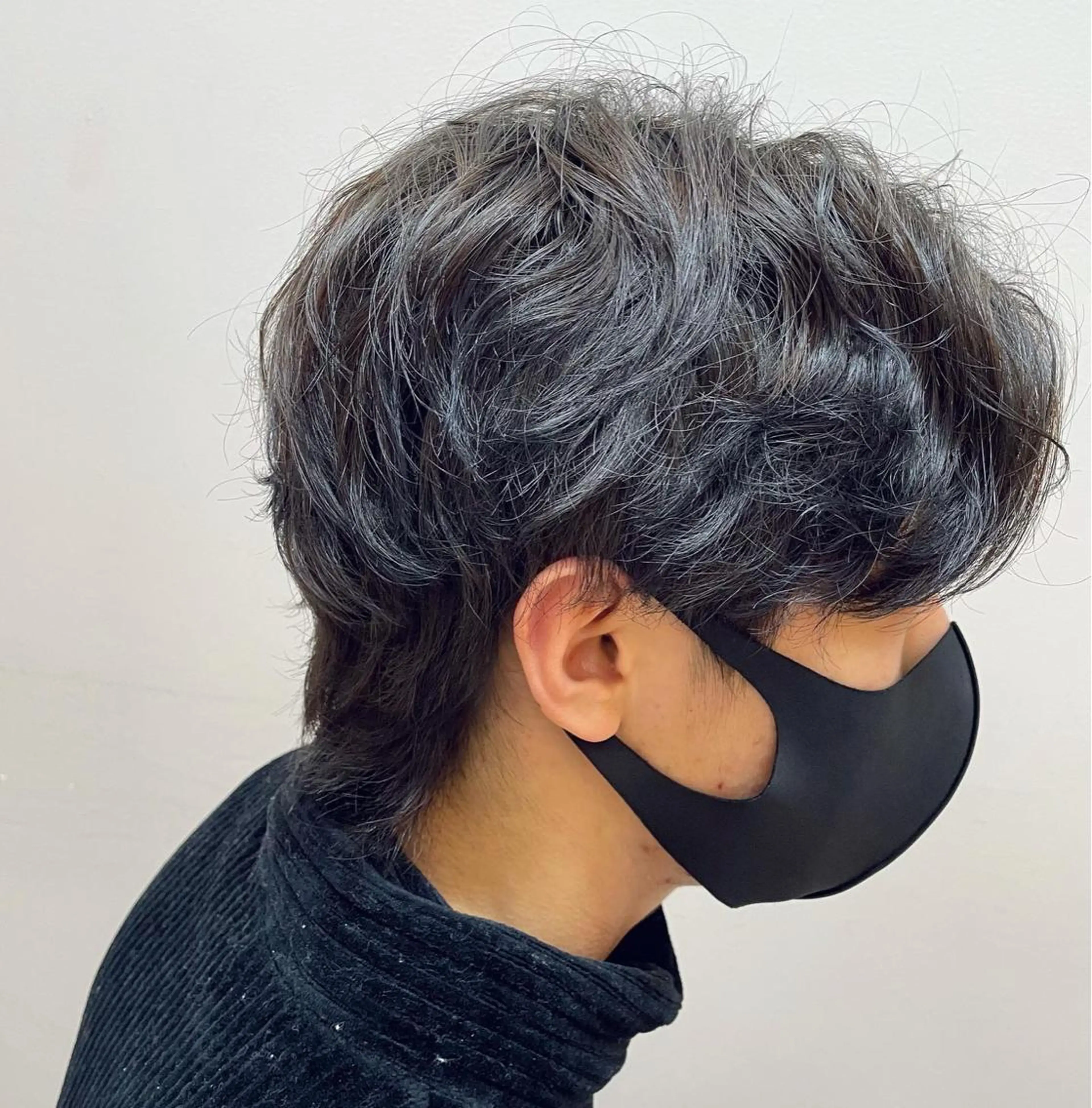 ショート パーマ メンズ レイヤーカット 特化型シオンのヘアスタイル