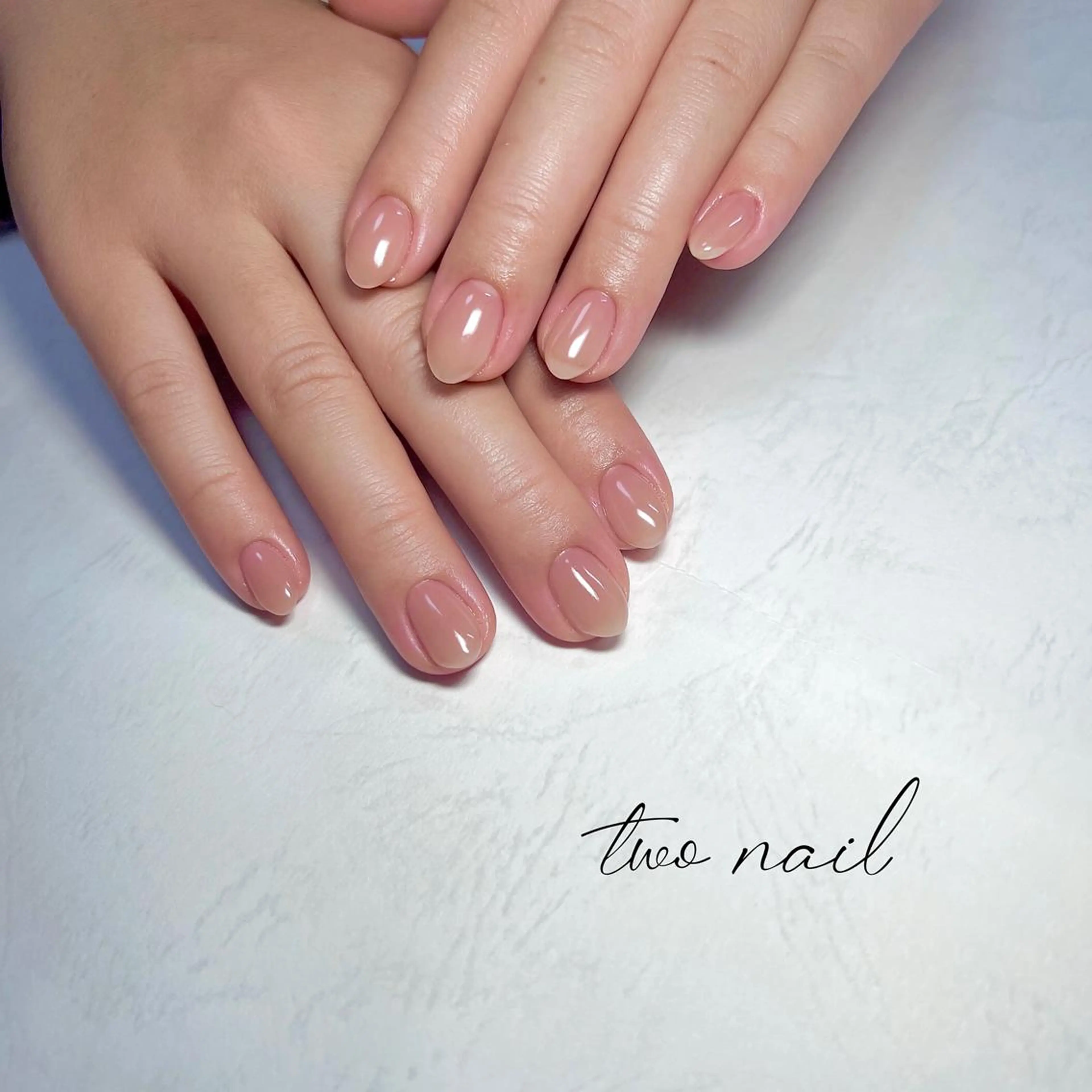 ネイル アートネイル ブラウン フットネイル ハート ニュアンスネイル ハンドネイル two nailのネイルデザイン