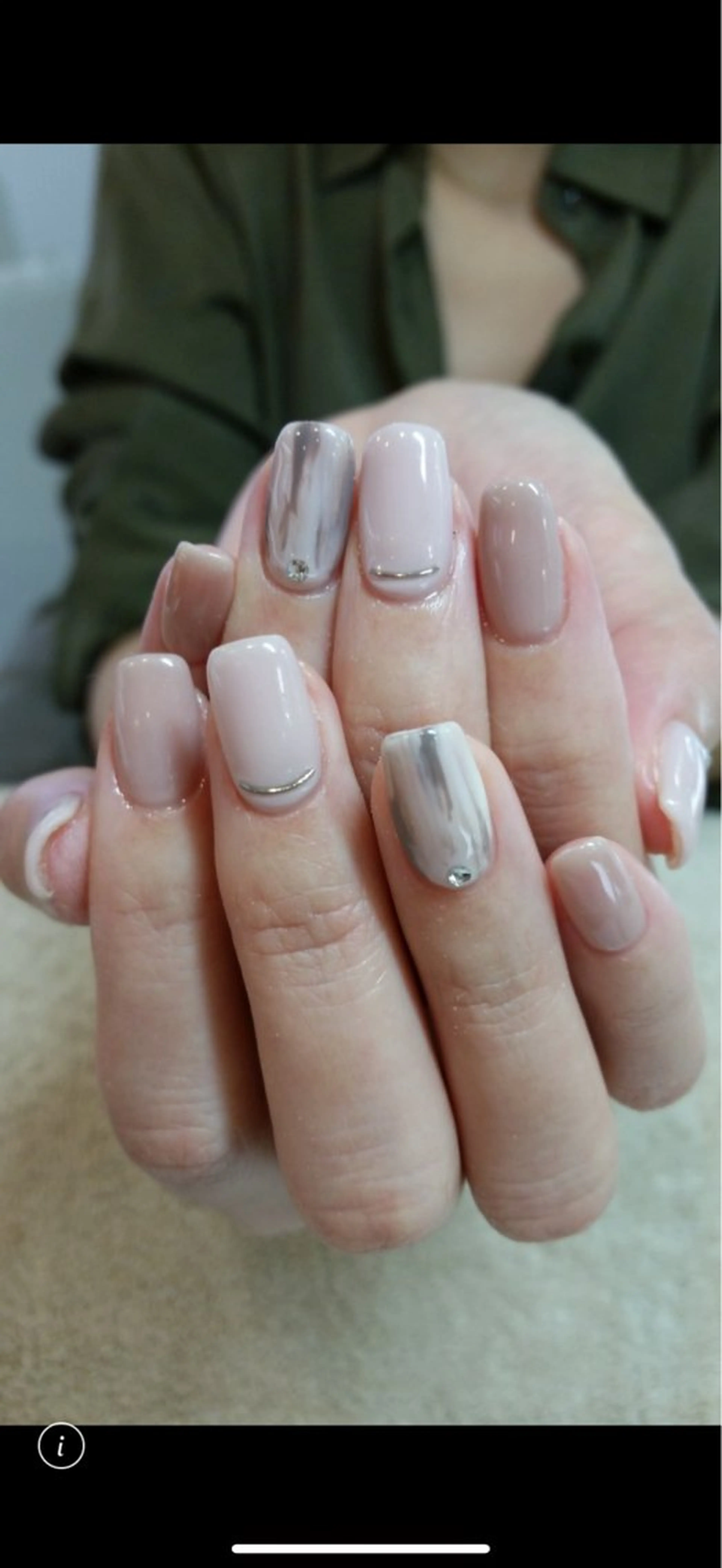 ネイル ニュアンスネイル シンプルネイル tete nailstudioのネイルデザイン