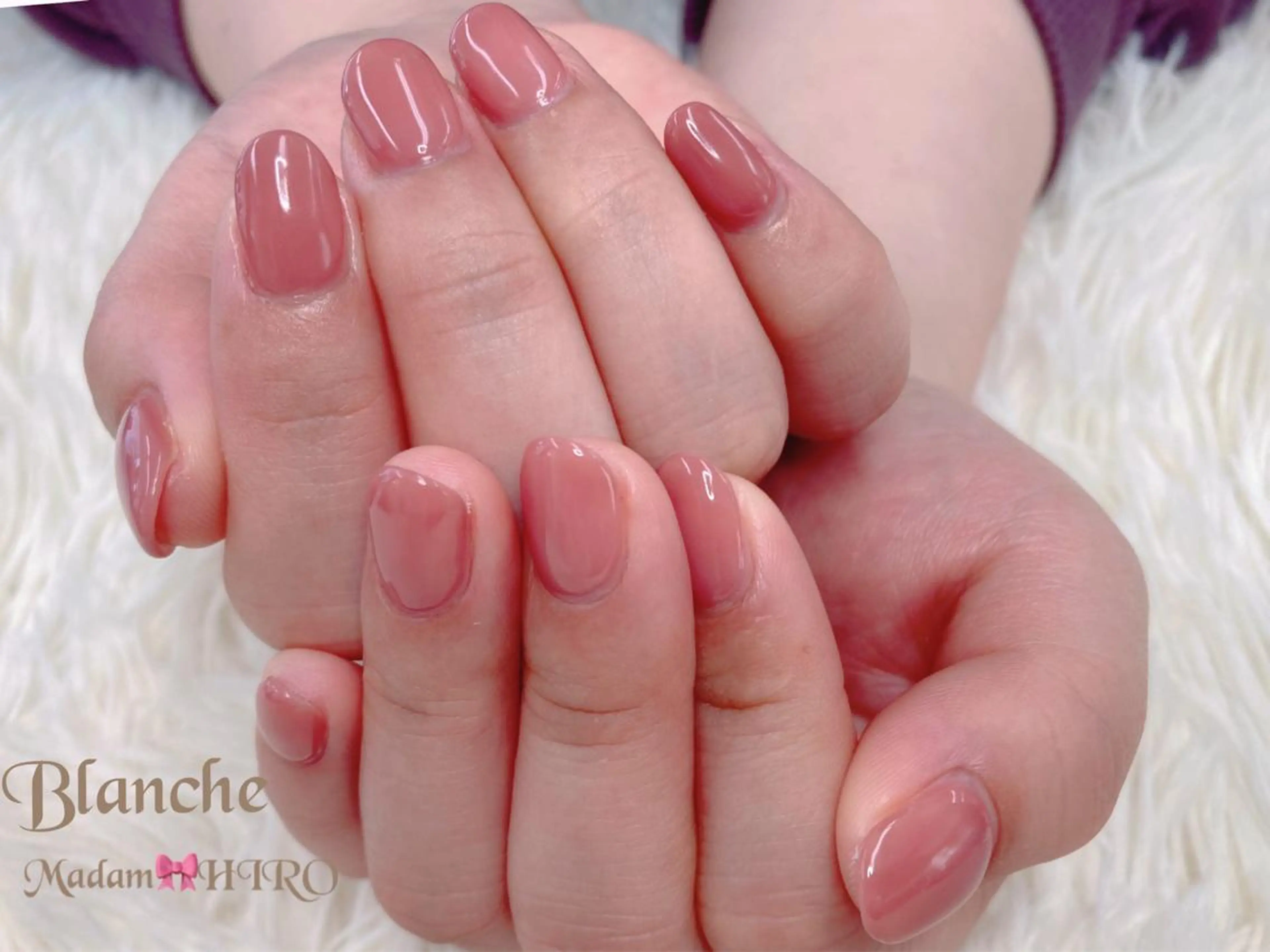 ネイル ワンカラーネイル Lianネイル 寛子Lianのネイルデザイン