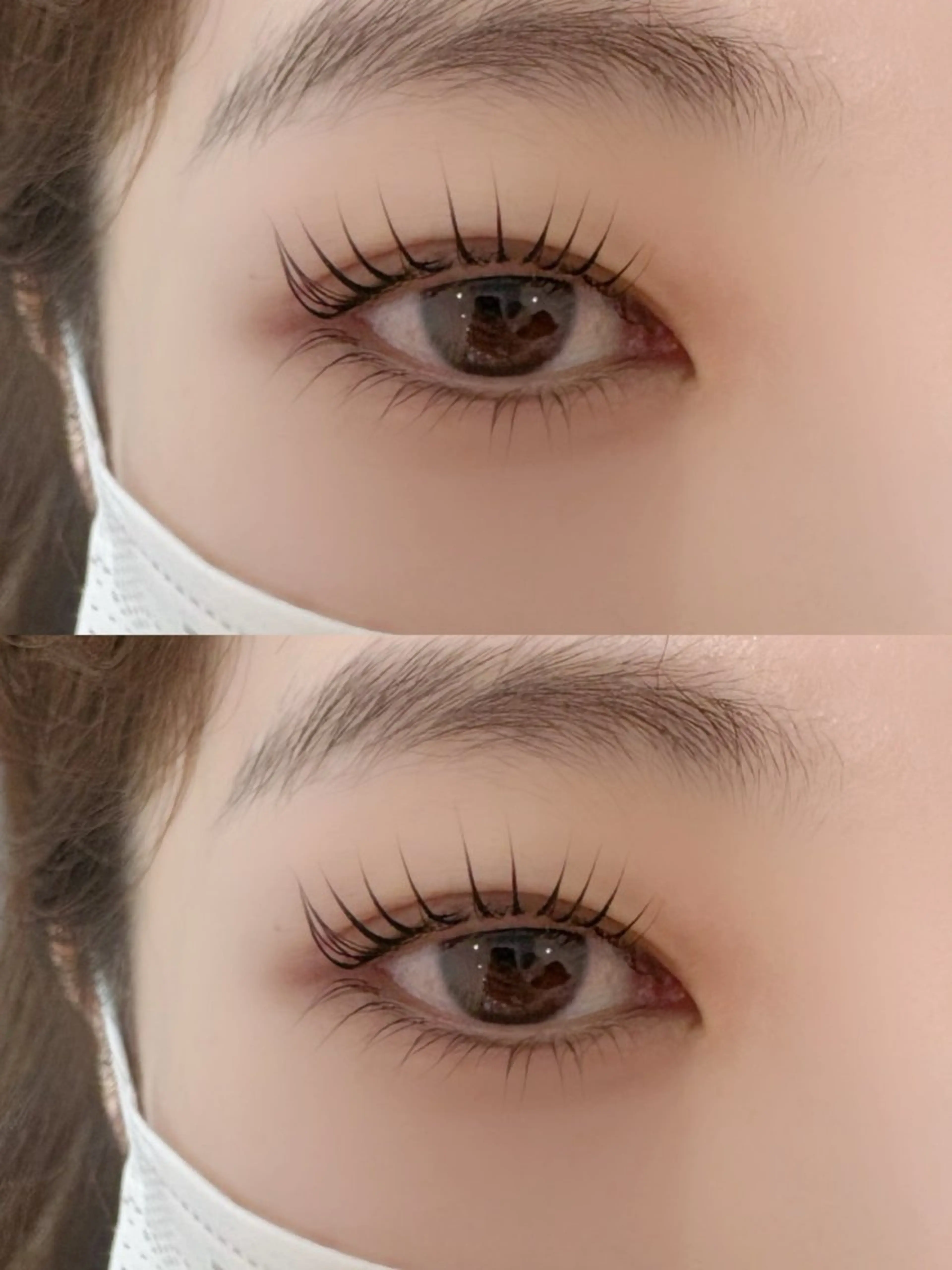 パリジェンヌ上下（まつ毛パーマ変更可）の写真