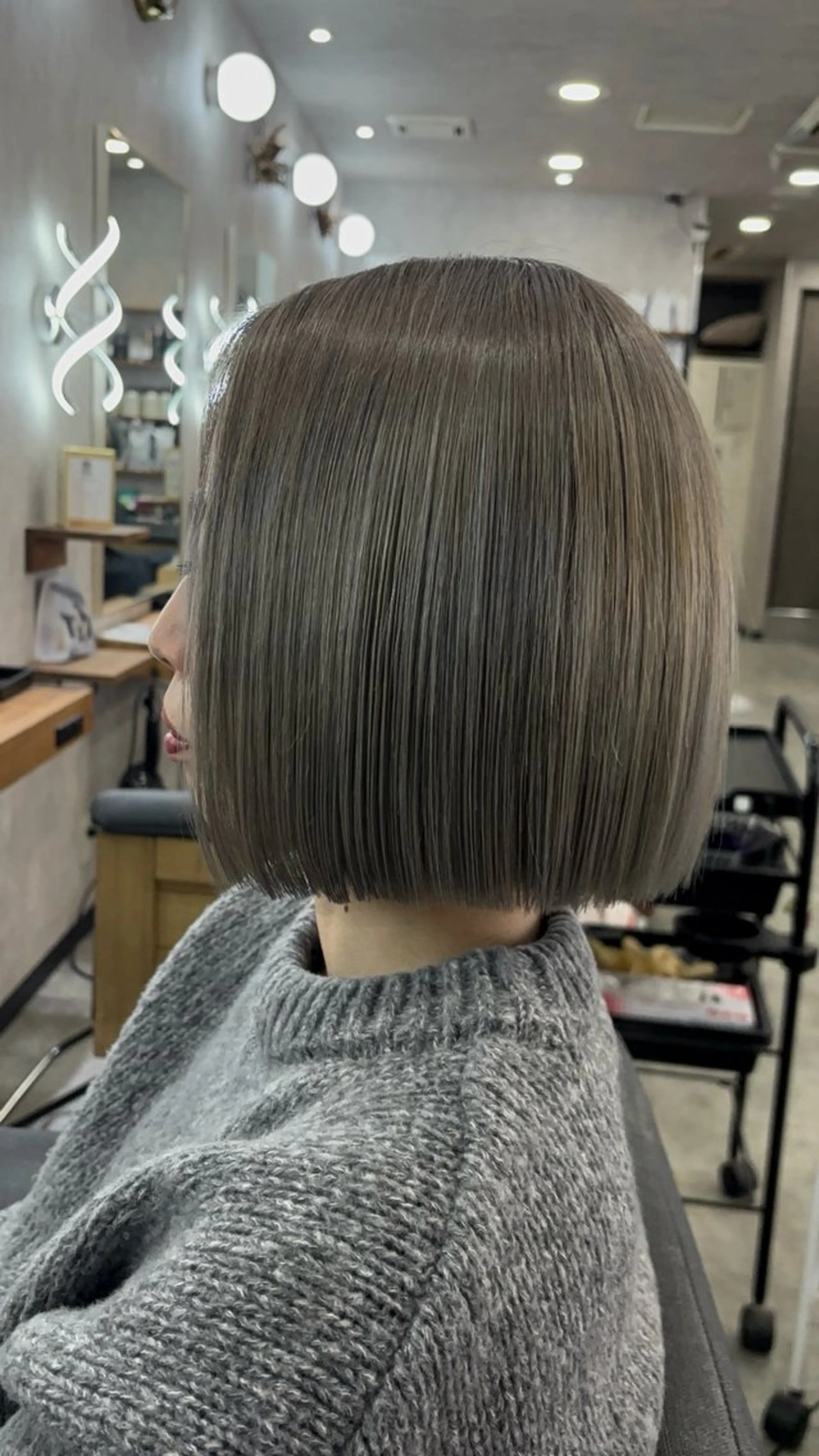 ショート ボブ 限界オタク美容師 💜Natsuki☁のヘアスタイル