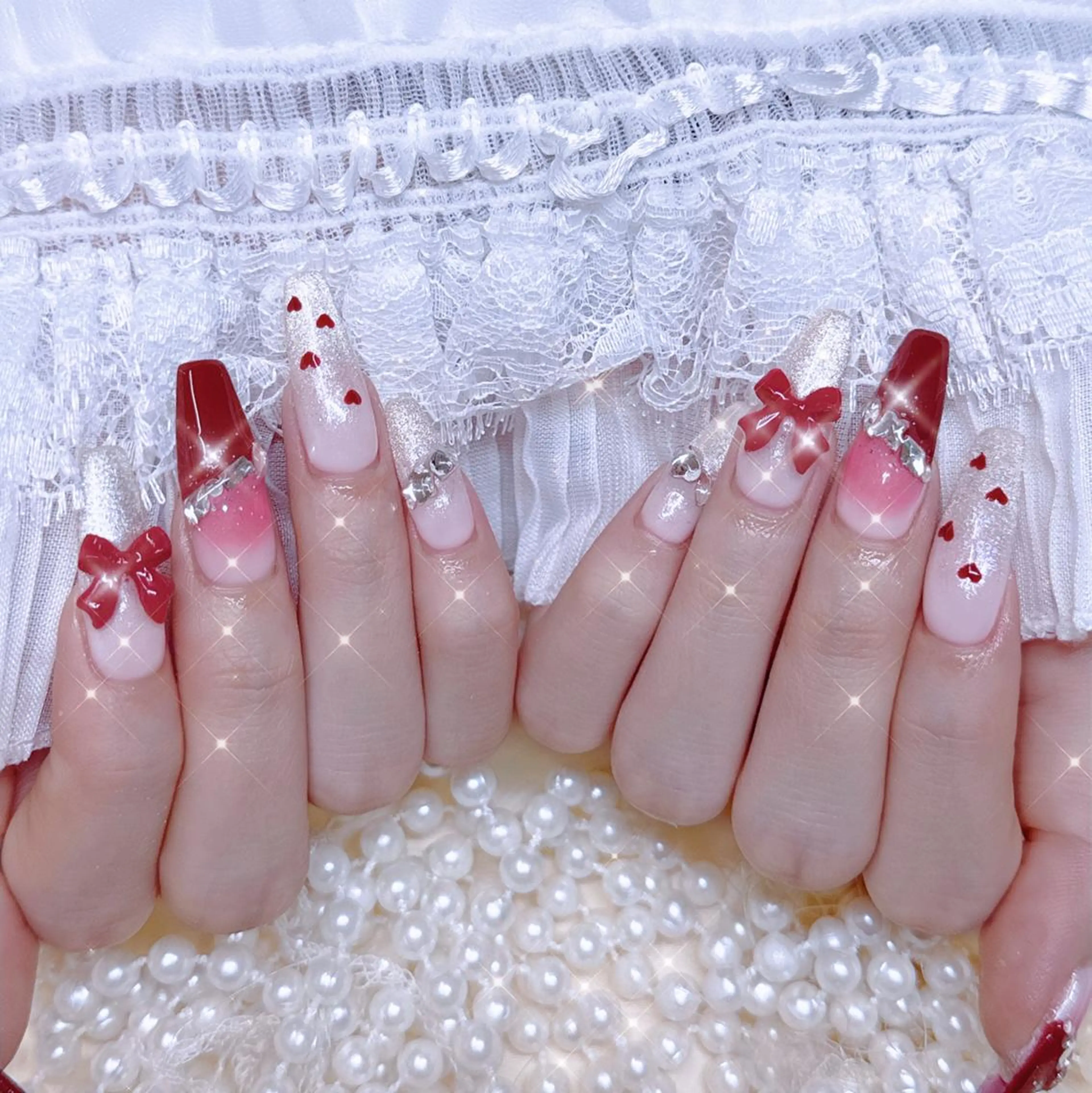 ネイル 七海🎀 💗のネイルデザイン