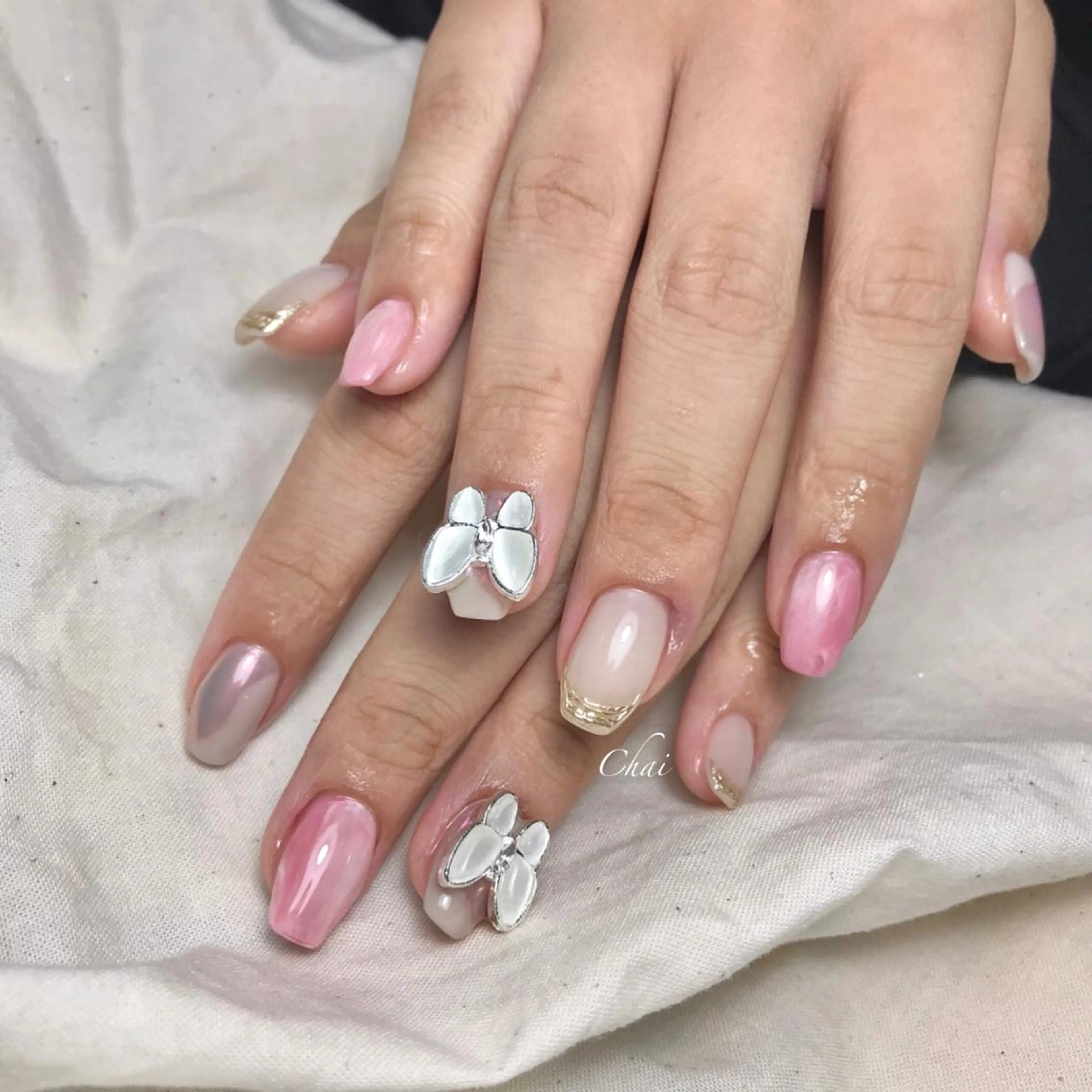 ネイル ハンドネイル 💅chainail _aiのネイルデザイン