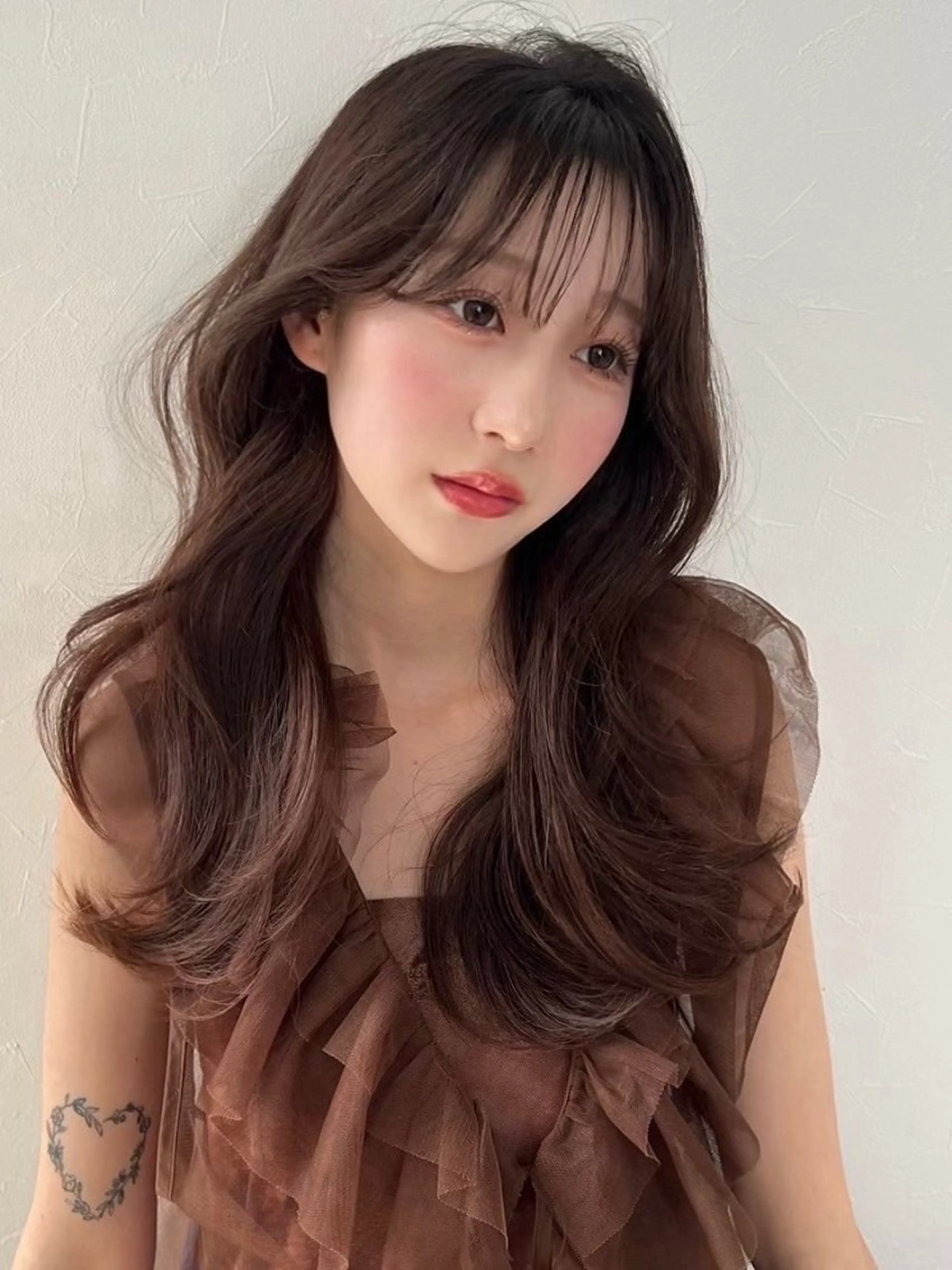 ロング ★梅田お洒落カラー ちどり★のヘアスタイル