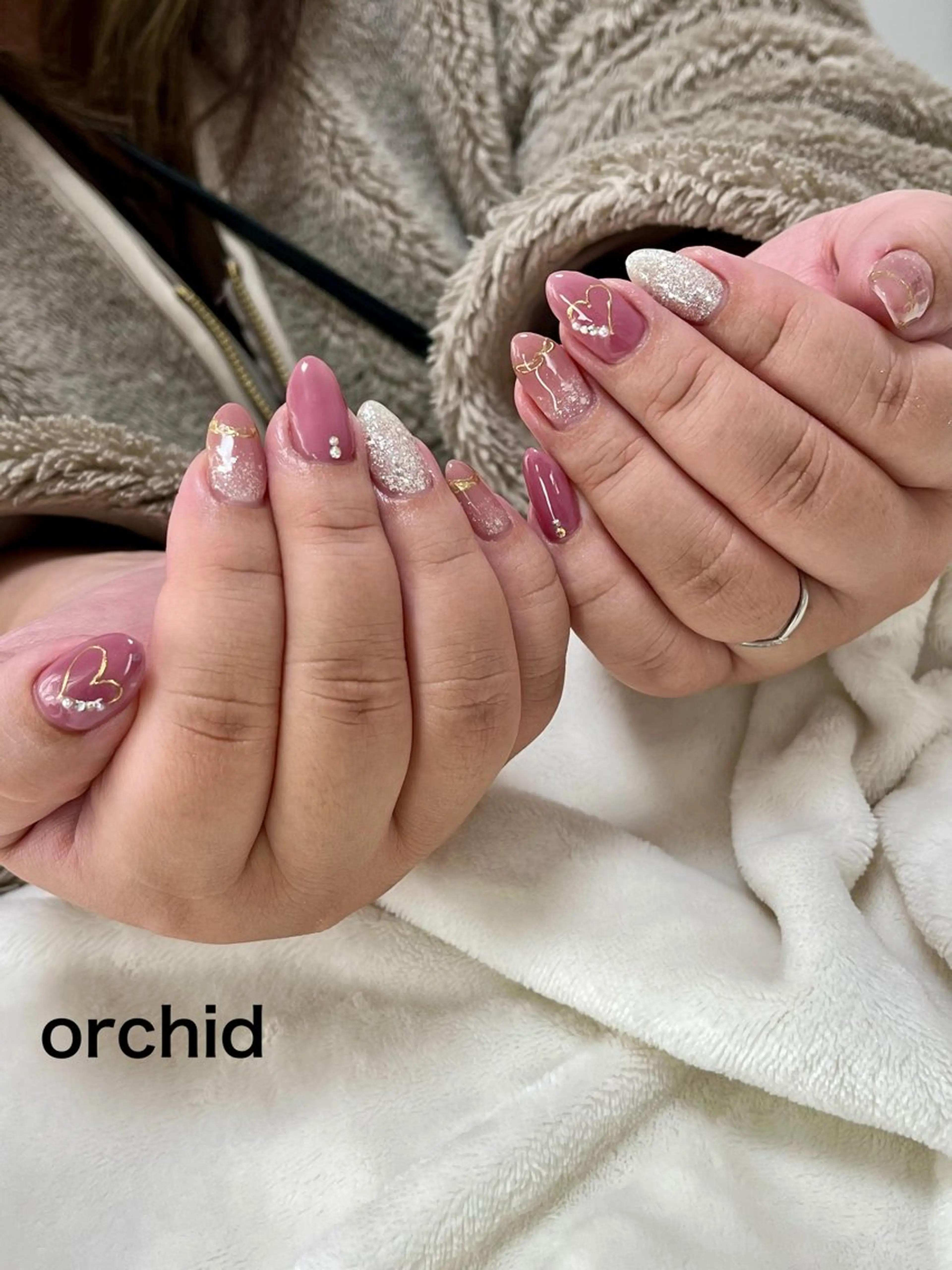 ネイル orchid ♡オーキッドのネイルデザイン