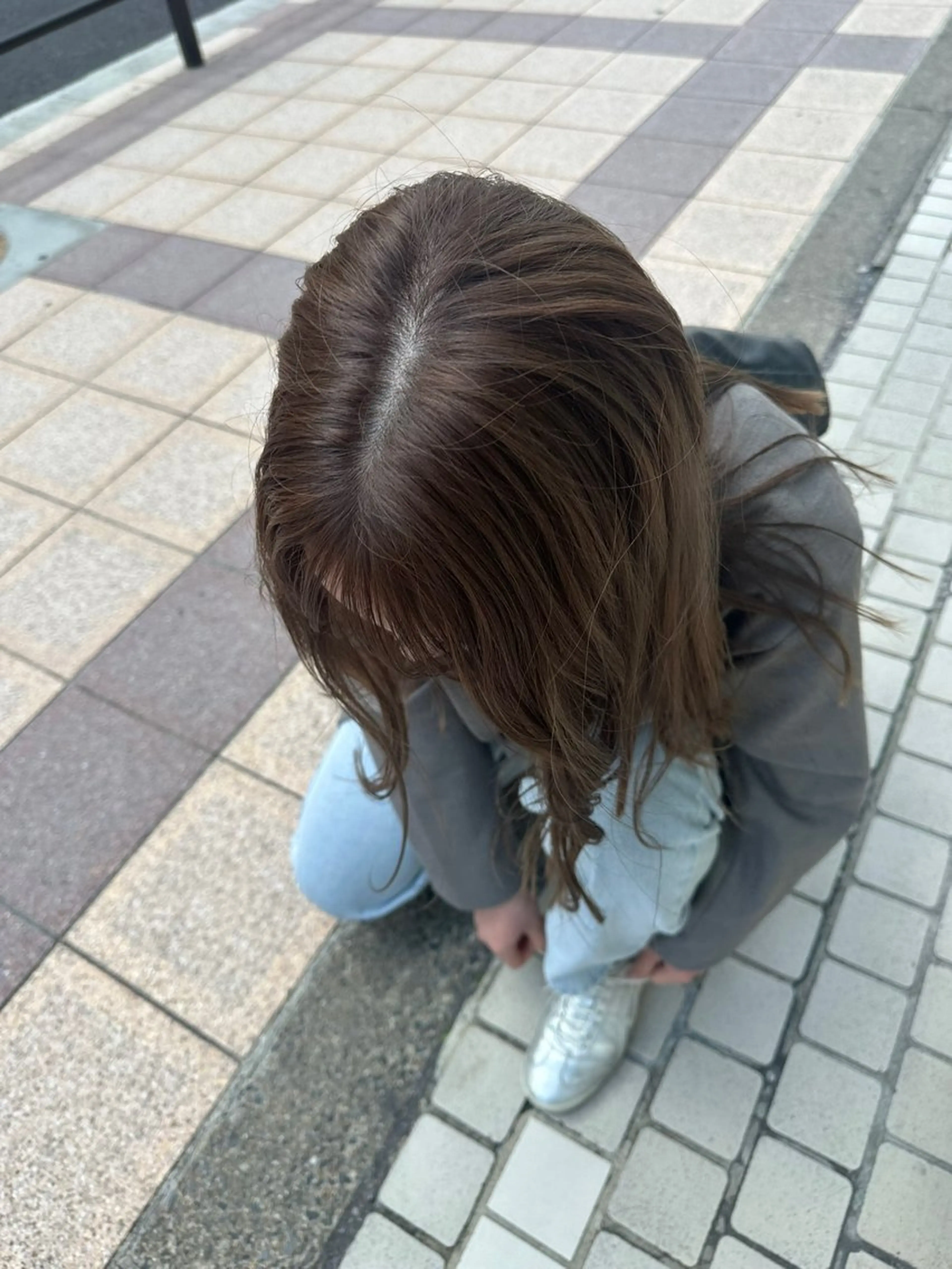 セミロング 小寺 唯希のヘアスタイル