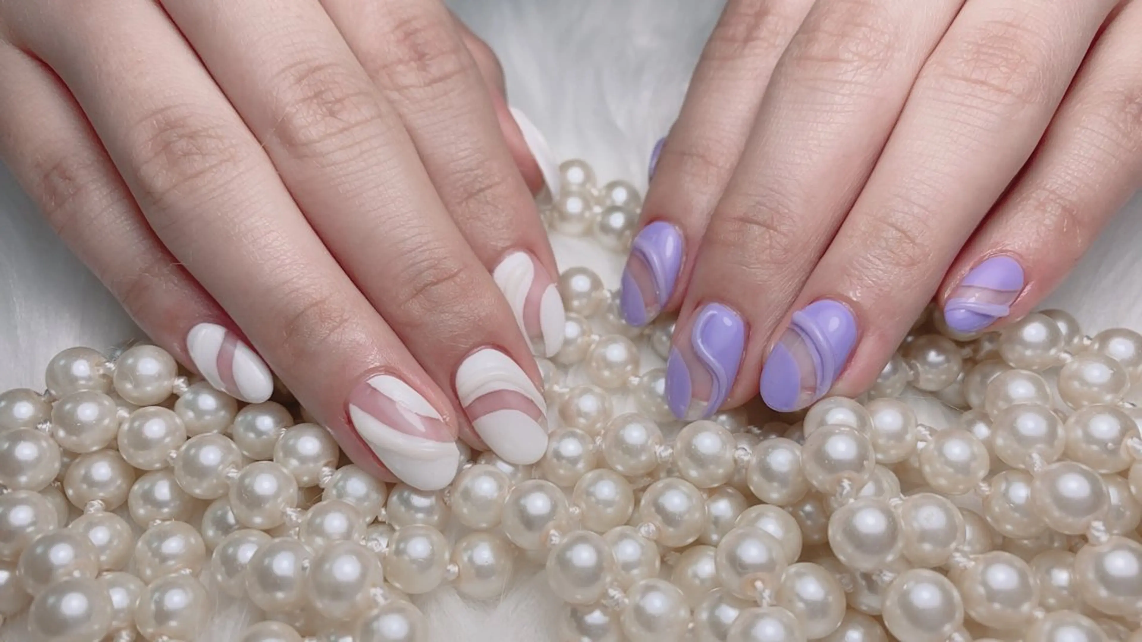 ネイル ハンドネイル ハンドケア オーシャン スカルプネイルサロンのネイルデザイン