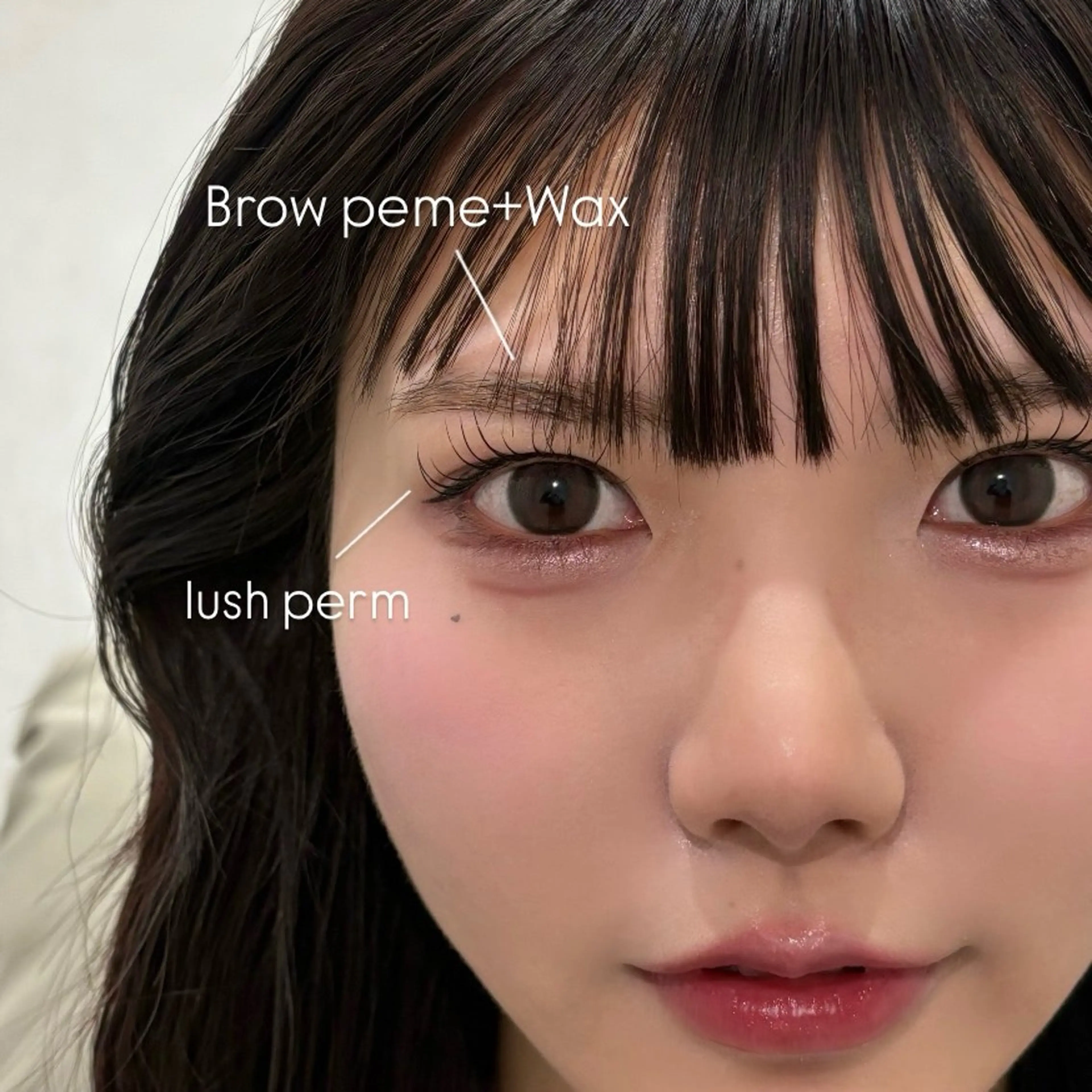 🫧マツパ+HBL+Wax🌷set menu🌷【モニターモデル】の写真