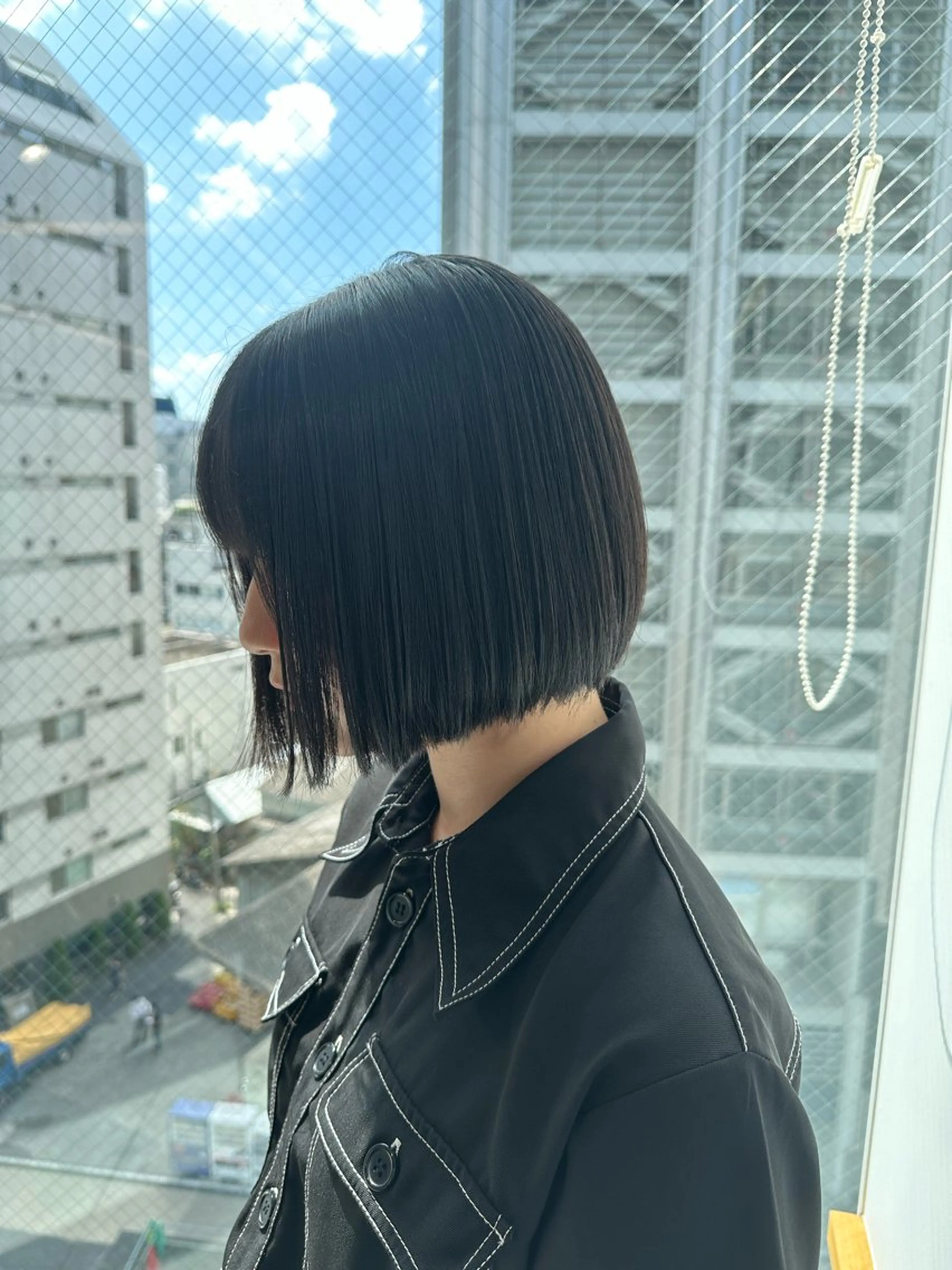 ミディアム カット ブリーチなし/レイヤ ー特化🌈Tommyのヘアスタイル