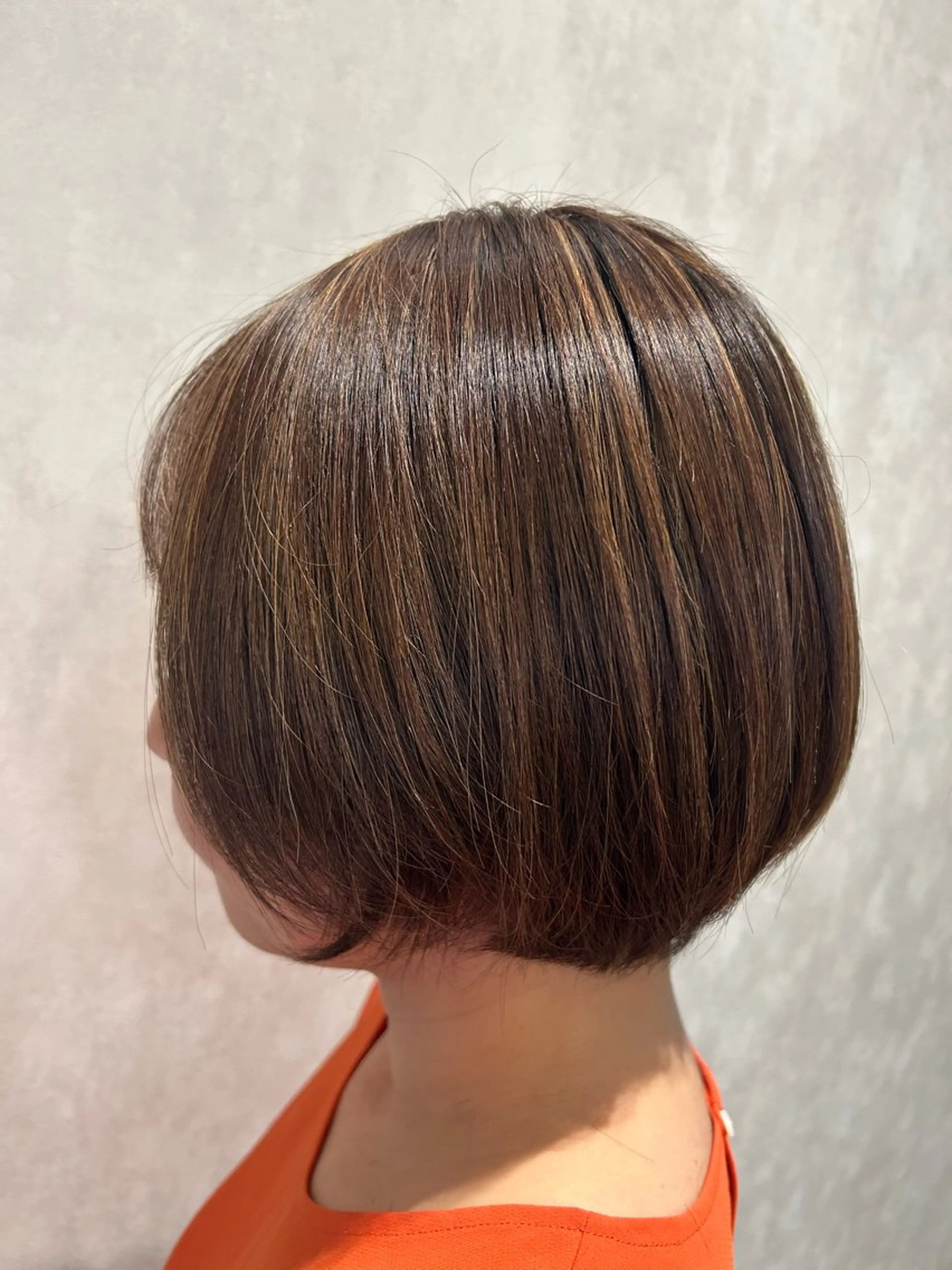 ショート ハイライト きむら はるみのヘアスタイル