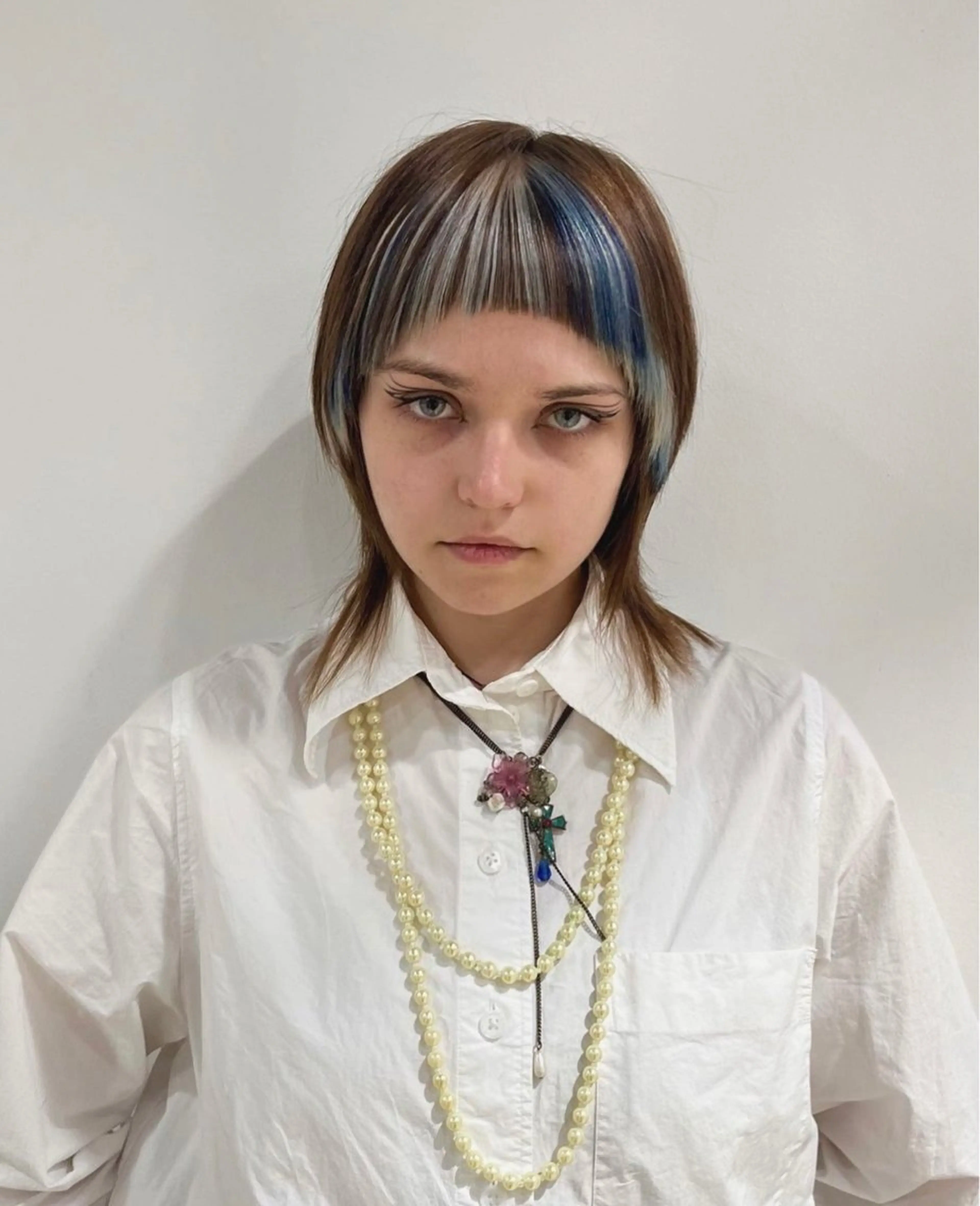 カラー ブリーチ デザインカラー ヘアカラー Minami Yuiのヘアスタイル