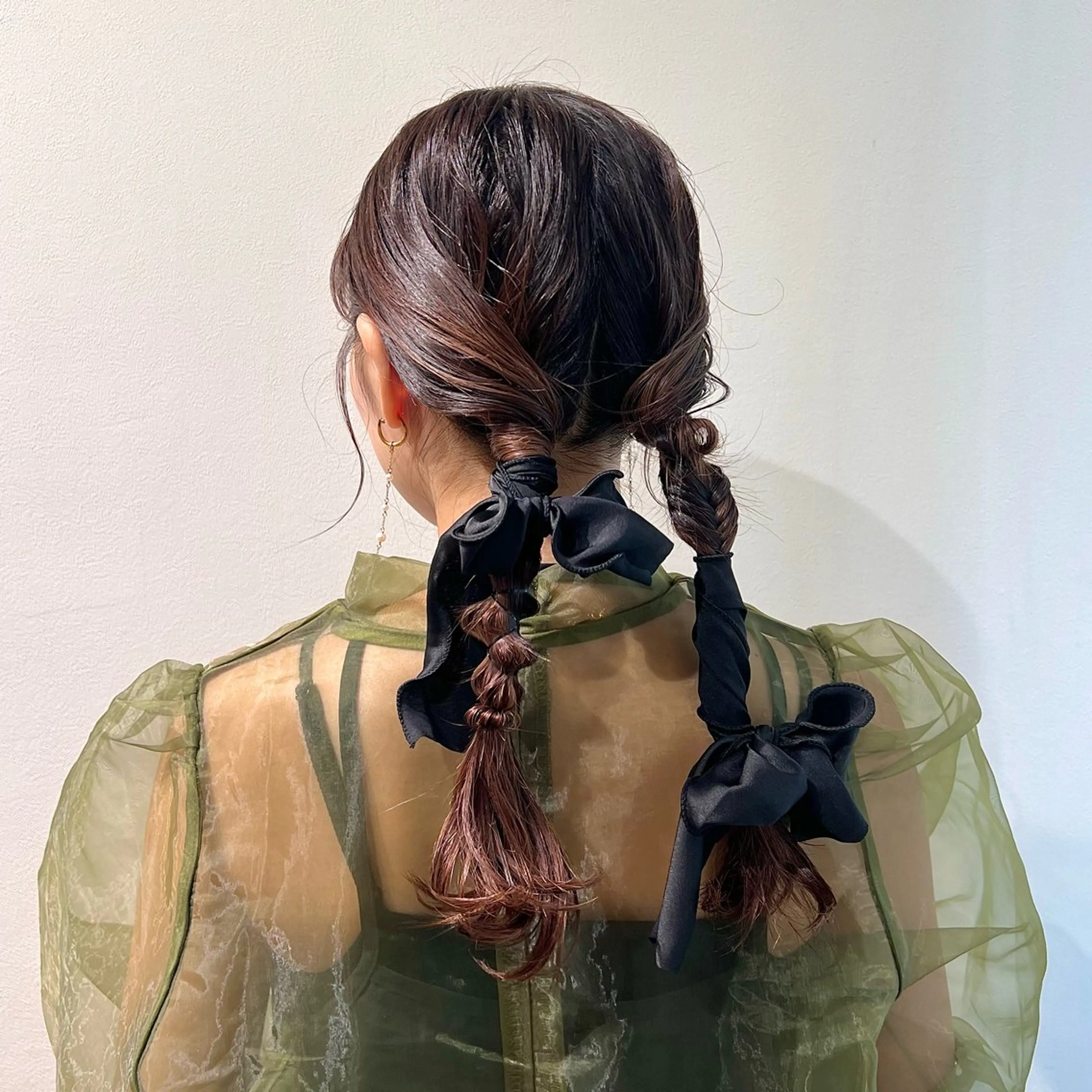 ミディアム ヘアセット 𝙎𝙚𝙞𝙧𝙖 ☆カット/パーマのヘアスタイル