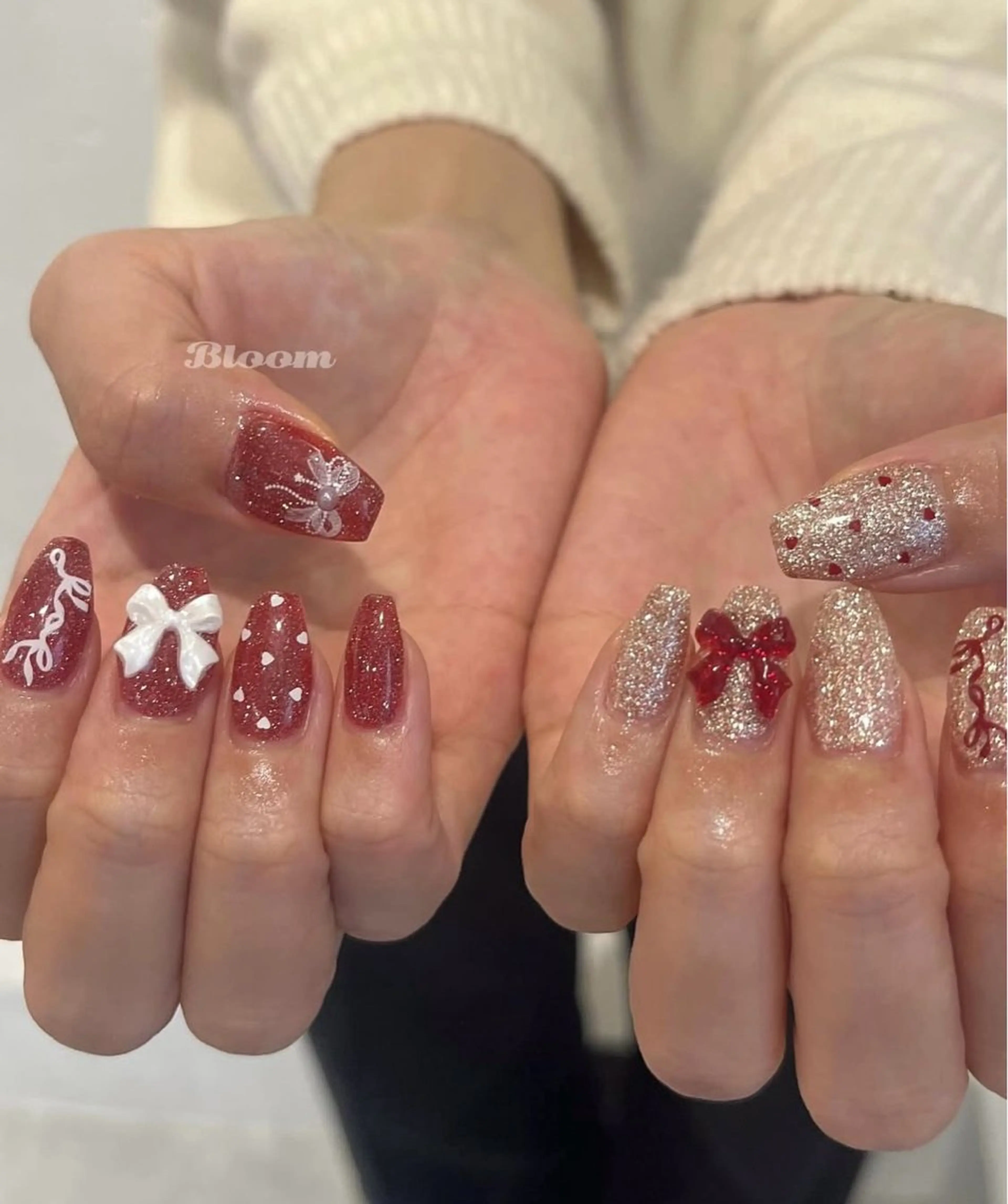 ネイル 韓国ネイル 持ち込み ニュアンスネイル ネイルチップ ハンドネイル JISOO ANA.CHUOのネイルデザイン