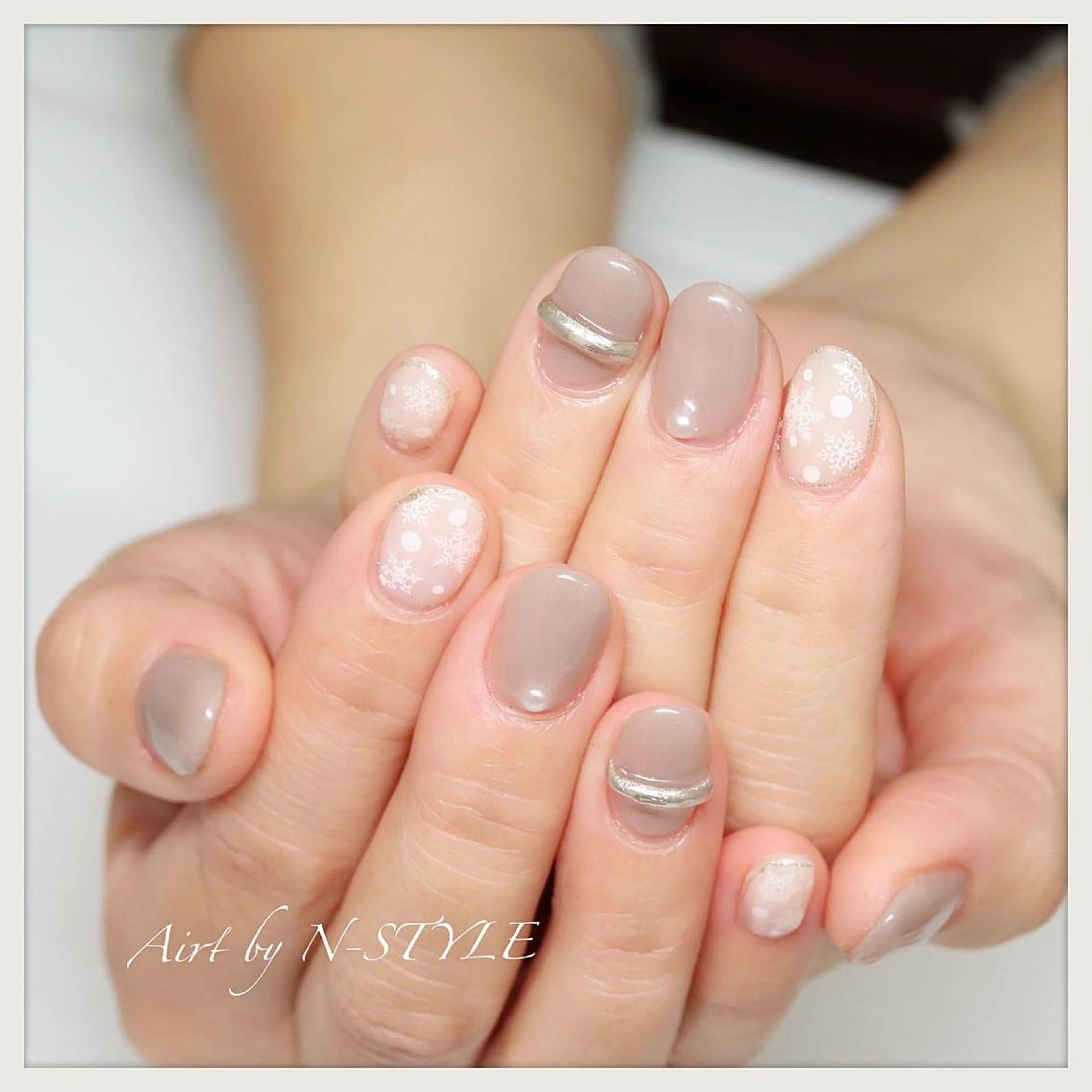 ショート ネイルN-STYLE スタッフのネイルデザイン