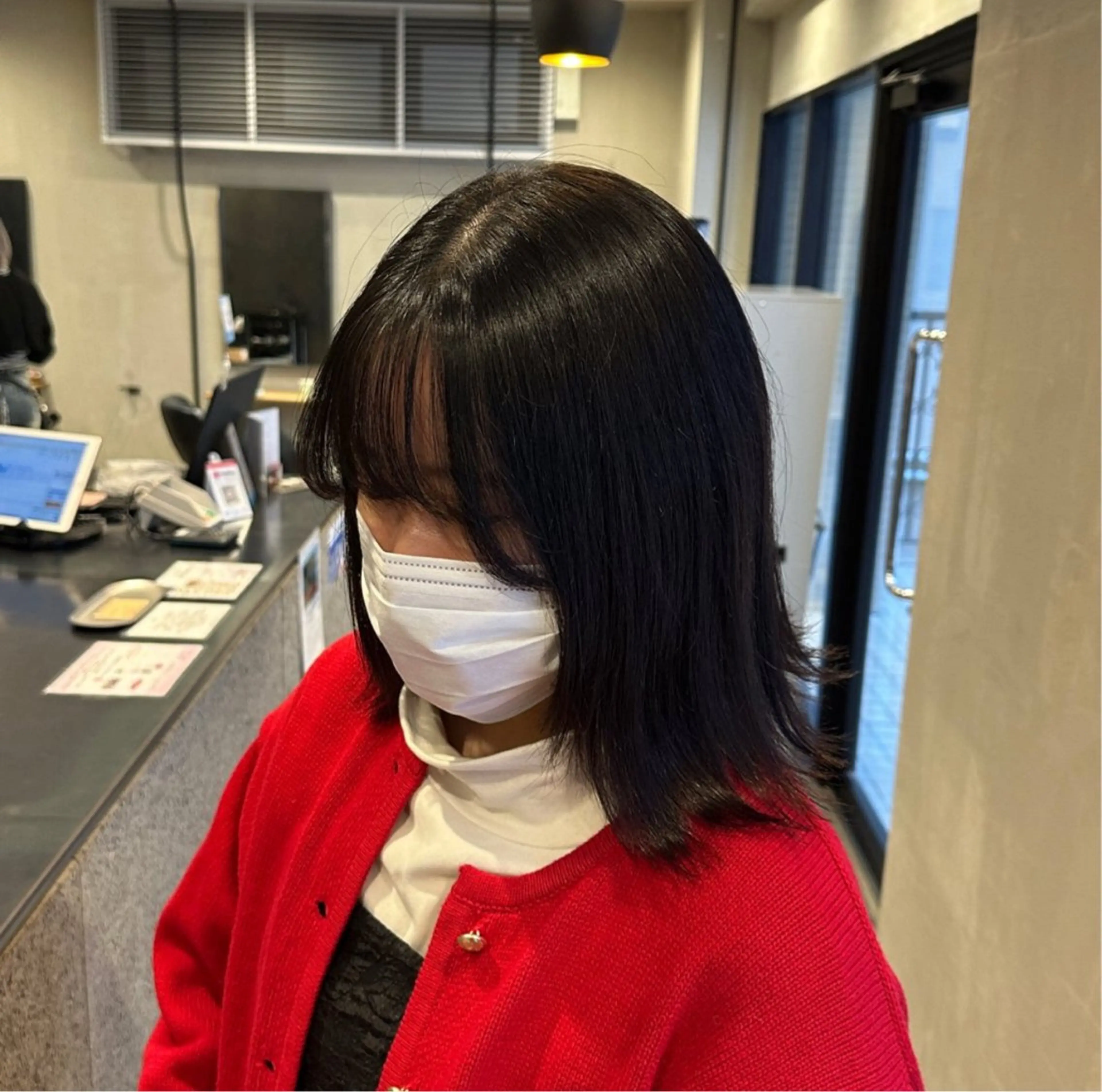 ミディアム カラー あゆみ︎︎✮／ 暖色カラー／レイヤーのヘアスタイル