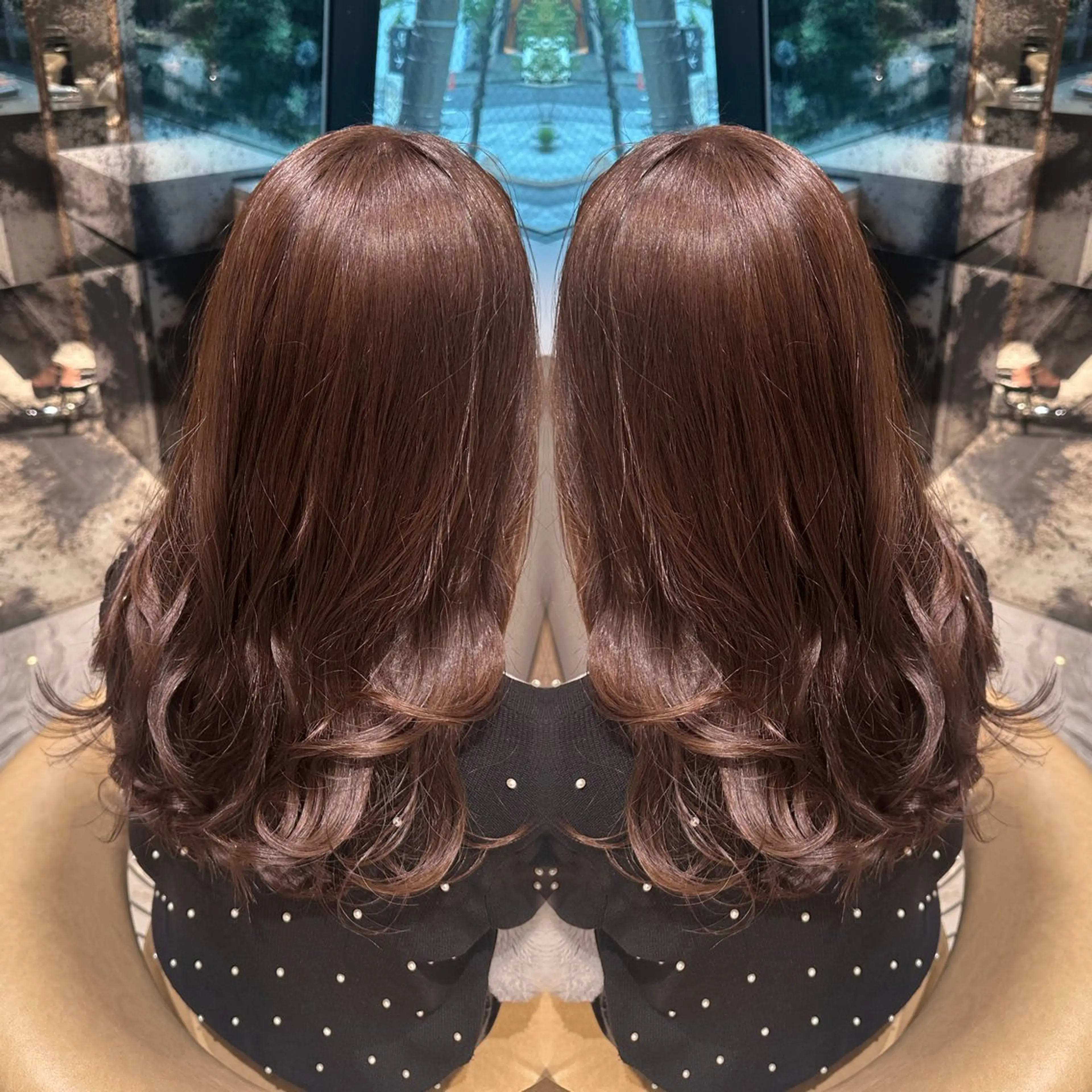 セミロング もえな 💋👼🏻のヘアスタイル