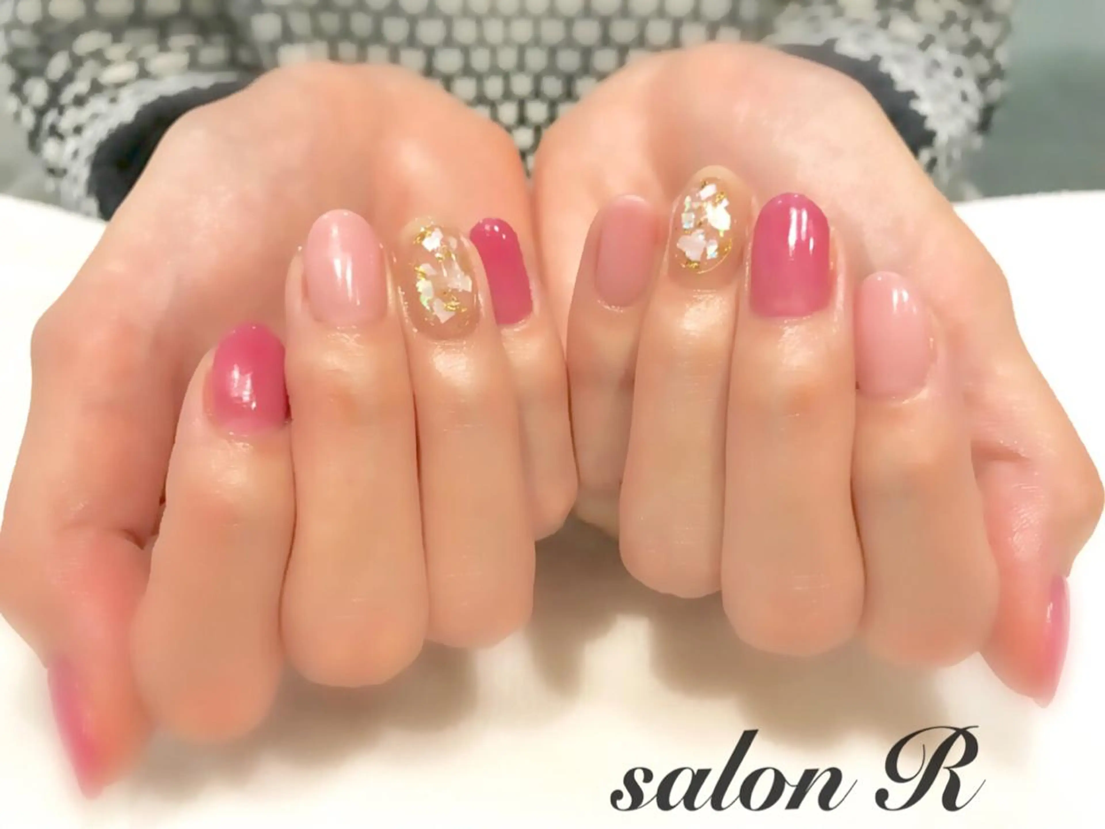 ネイル ピンク NARUMI HYODOのネイルデザイン