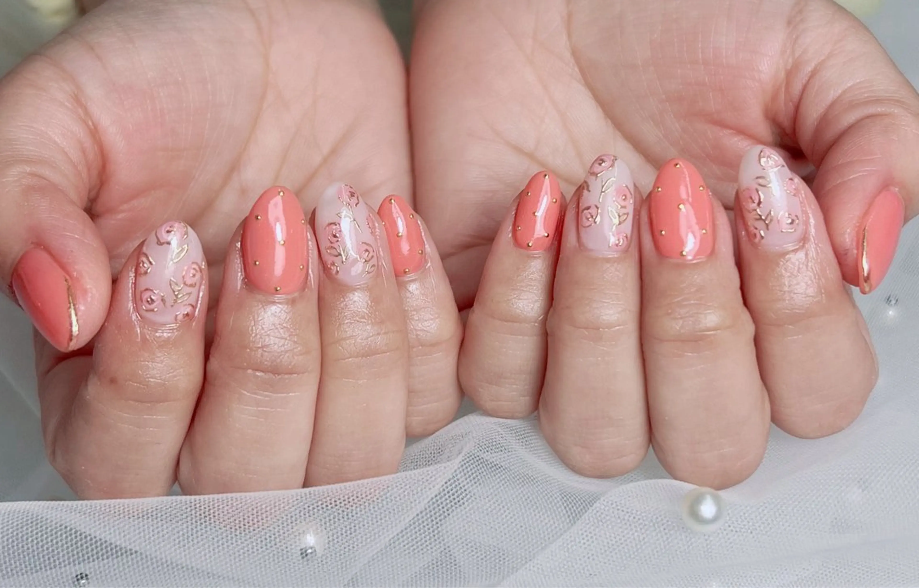 ネイル ハンドネイル bel fiore .のネイルデザイン